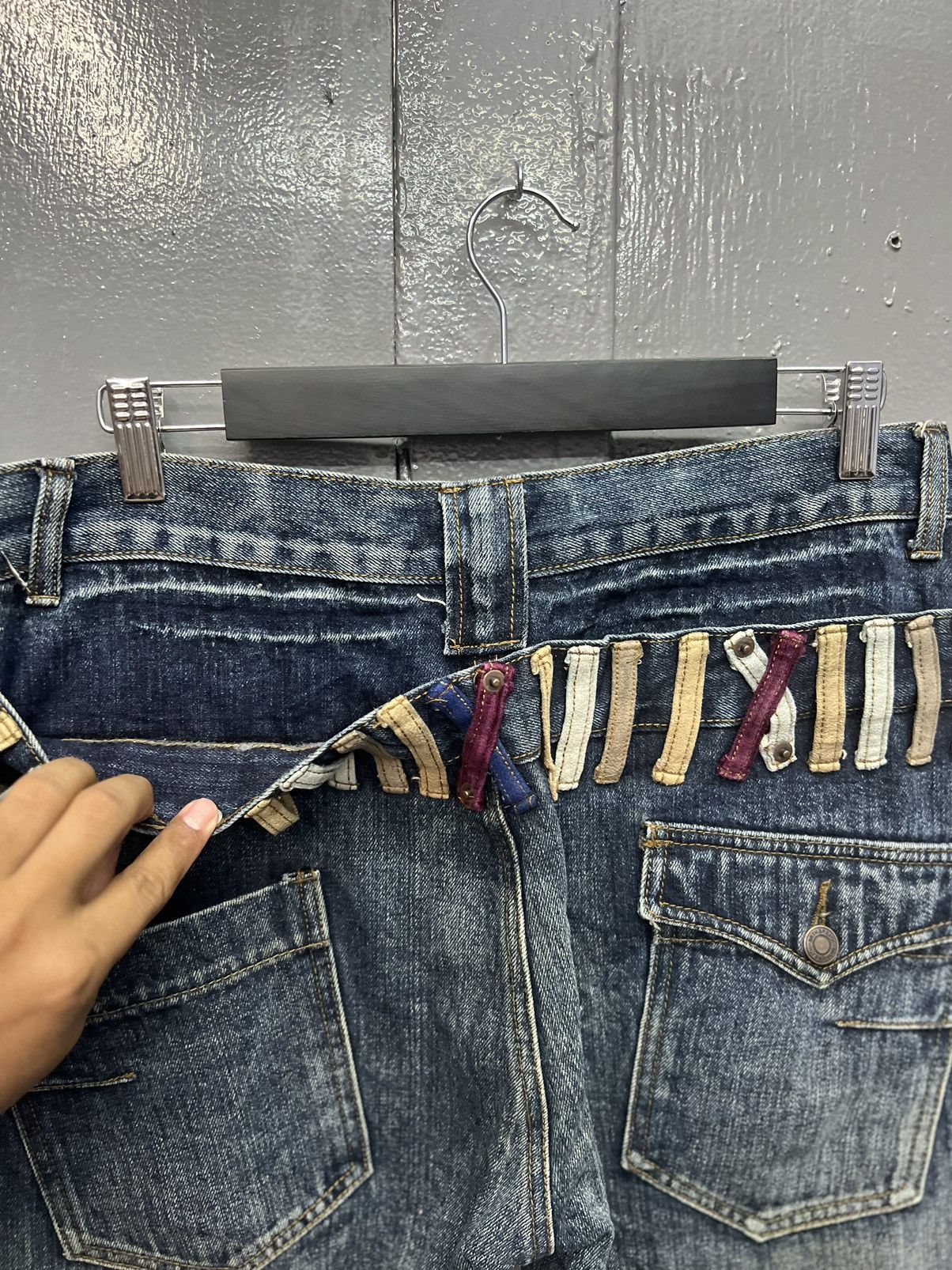 Japanese Brand BRTHBREATH DOUBLEWAIST DENIM JEANS SIZE 32 Size US 32 / EU 48 - 8 Thumbnail