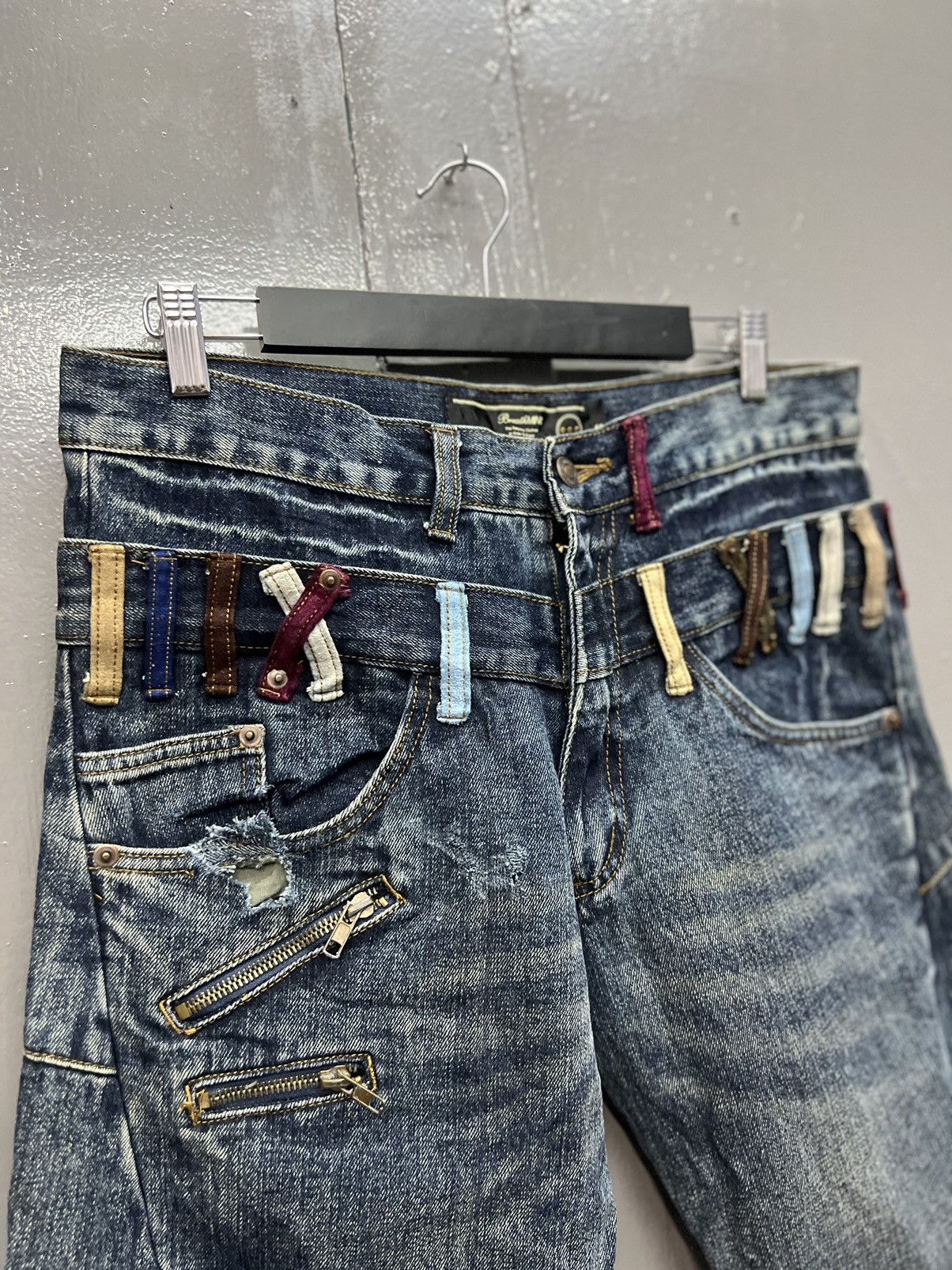 Japanese Brand BRTHBREATH DOUBLEWAIST DENIM JEANS SIZE 32 Size US 32 / EU 48 - 4 Thumbnail