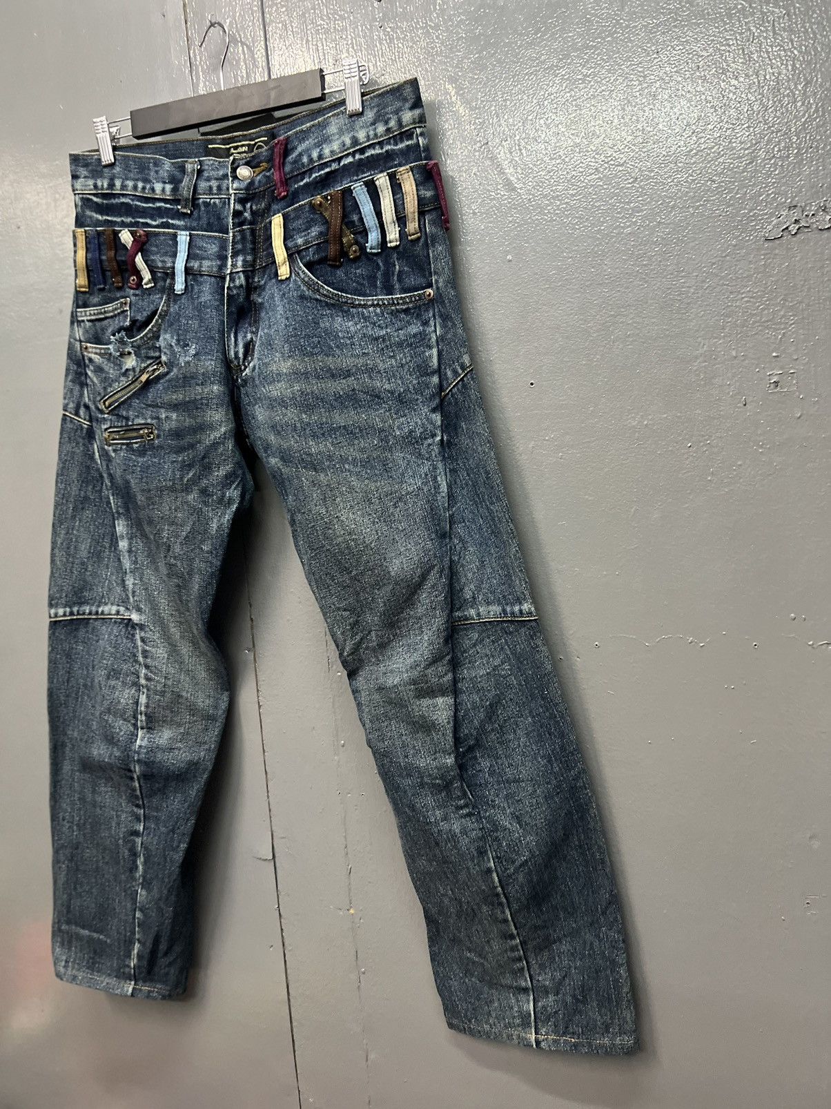 Japanese Brand BRTHBREATH DOUBLEWAIST DENIM JEANS SIZE 32 Size US 32 / EU 48 - 3 Thumbnail