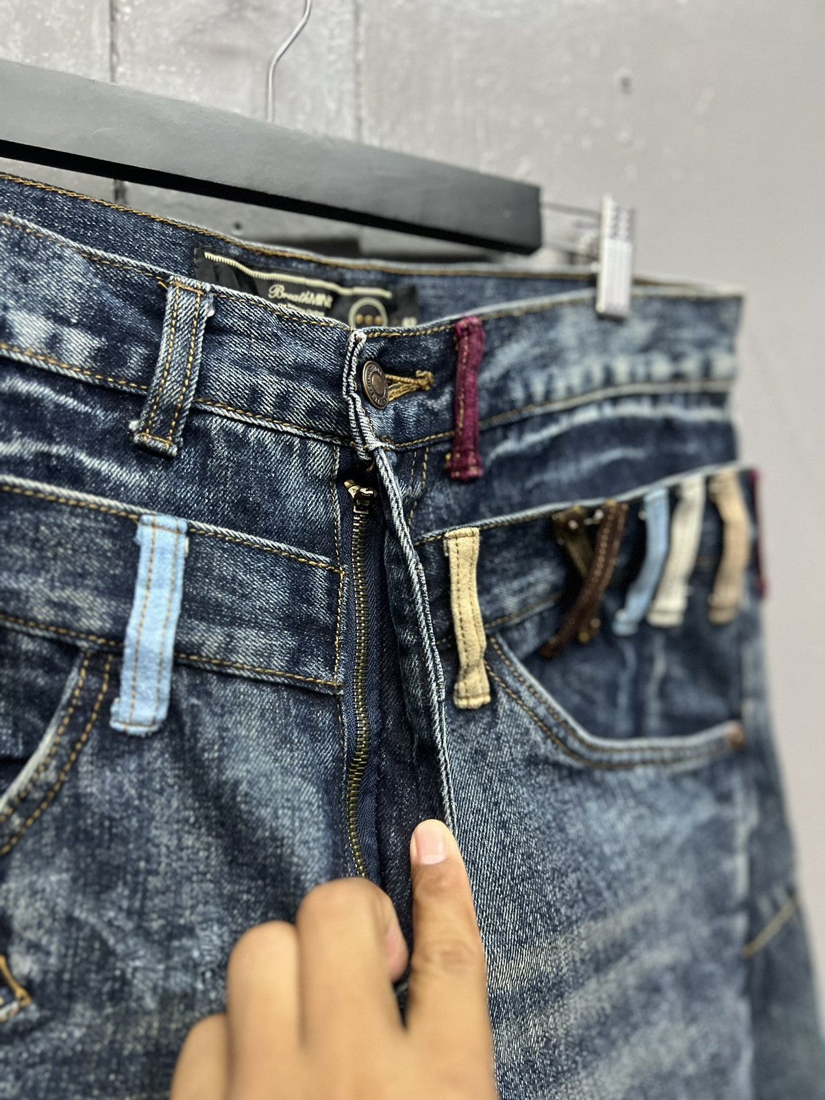 Japanese Brand BRTHBREATH DOUBLEWAIST DENIM JEANS SIZE 32 Size US 32 / EU 48 - 5 Thumbnail