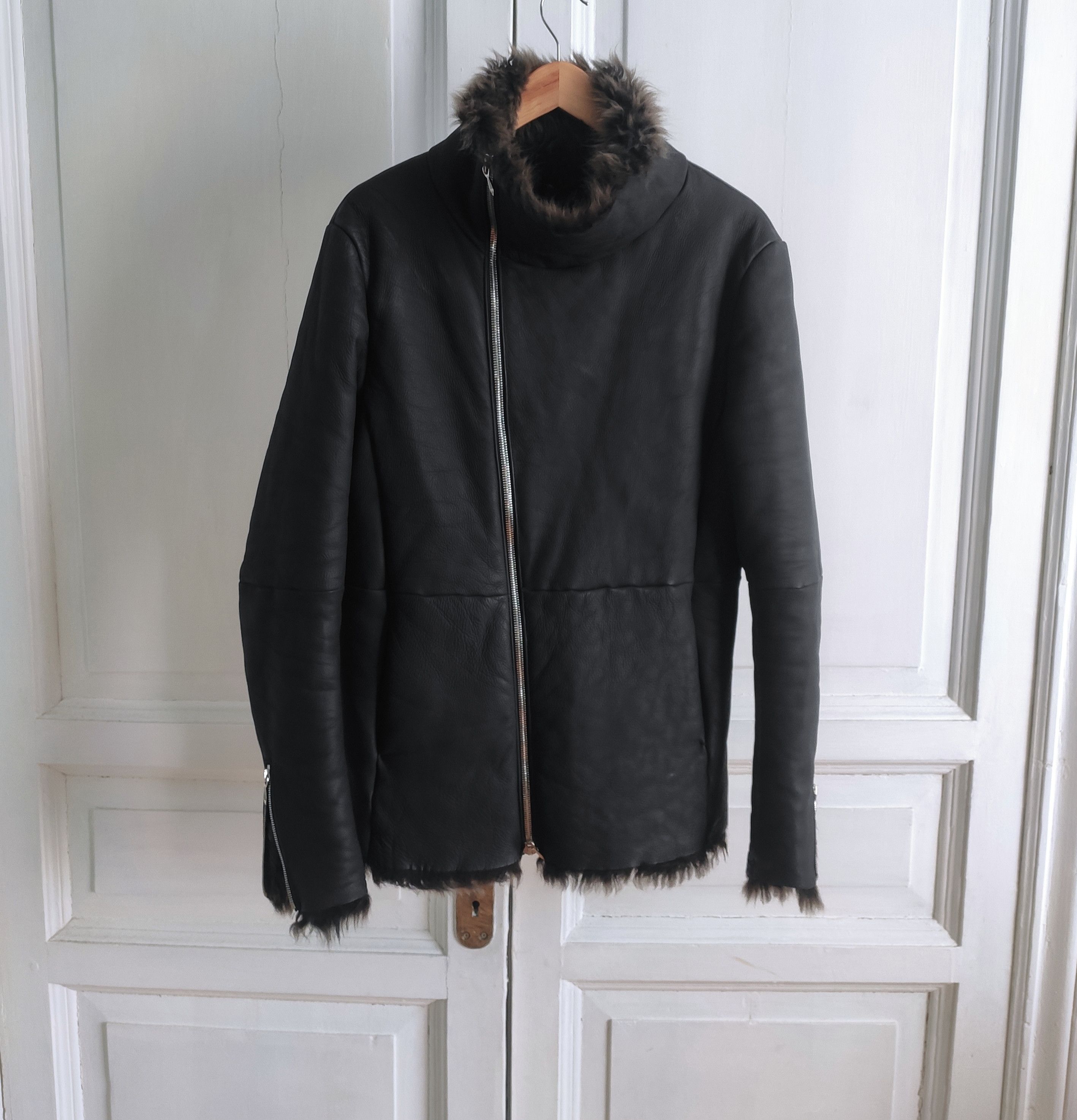 Incarnation Shearling coat.Like Carol Christian Poell or Rick Owens Size US M / EU 48-50 / 2 - 4 Thumbnail