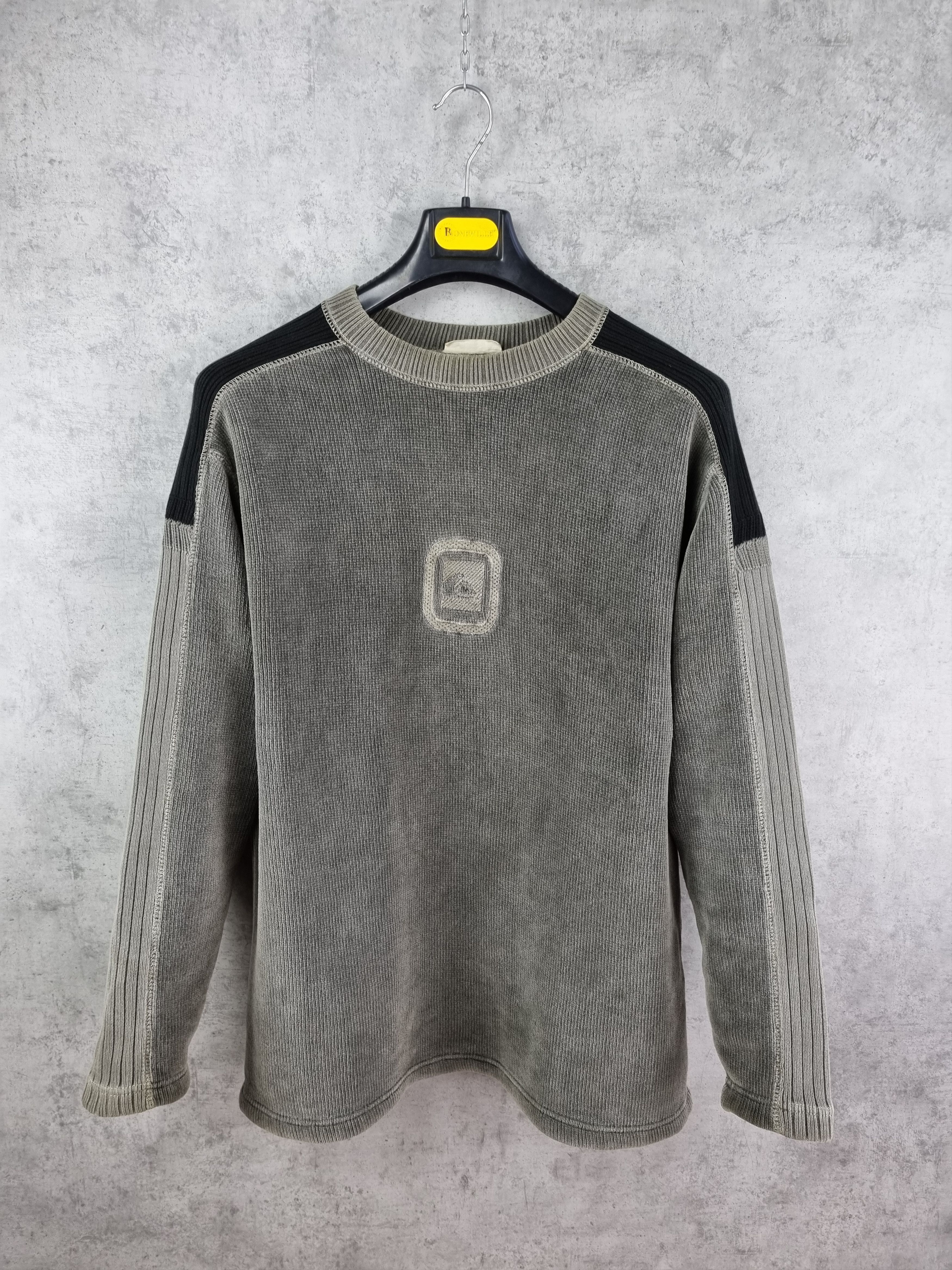 Japanese Brand × Quicksilver Rare 80s Quicksilver Velour & Fleece Sweatshirt Surf Style Size US L / EU 52-54 / 3 - 1 Thumbnail