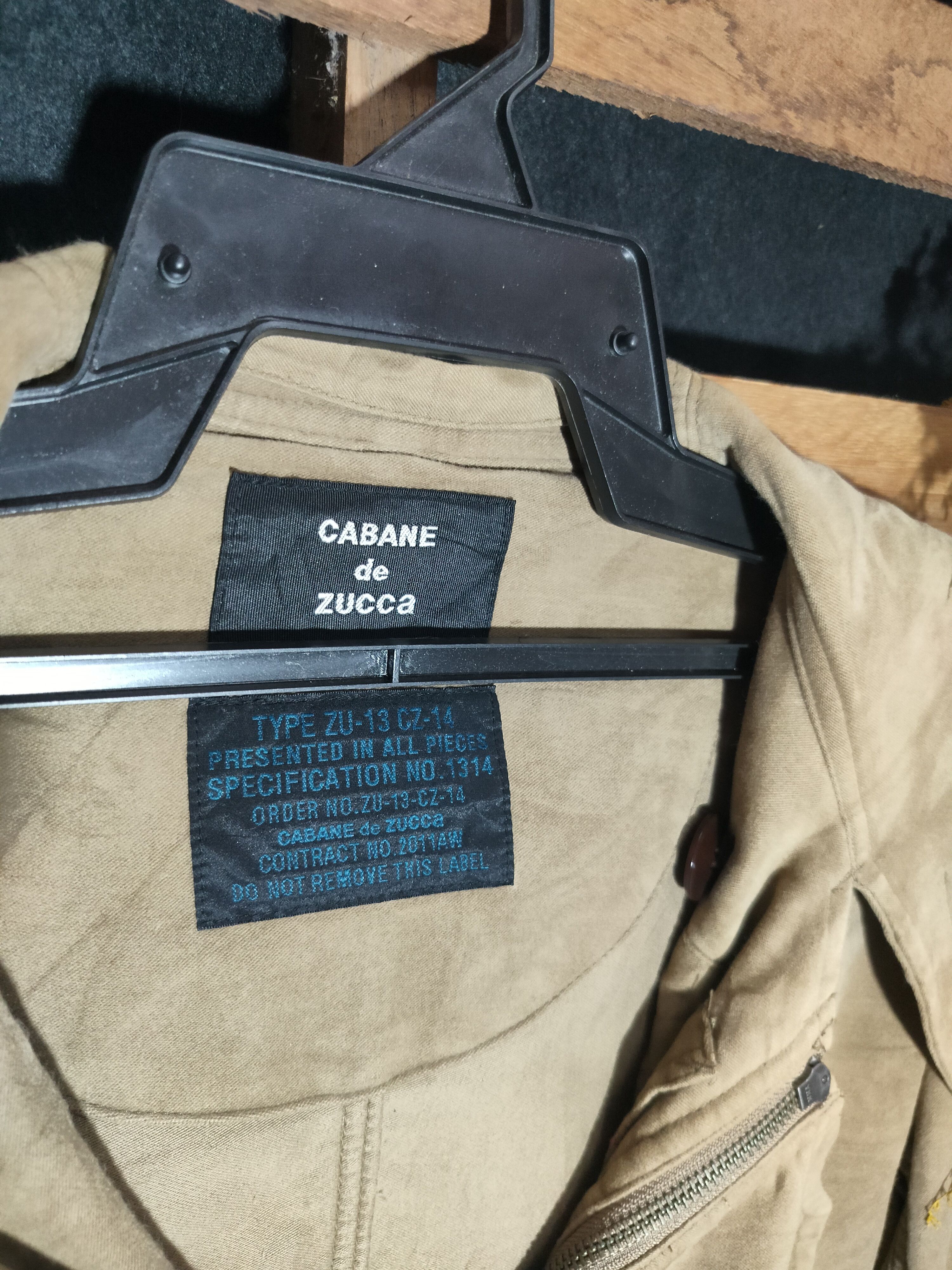 CABANE de ZUCCa CABANE DE ZUCCA DOUBLE BREAST HOODIE JACKET Size M / US 6-8 / IT 42-44 - 4 Thumbnail