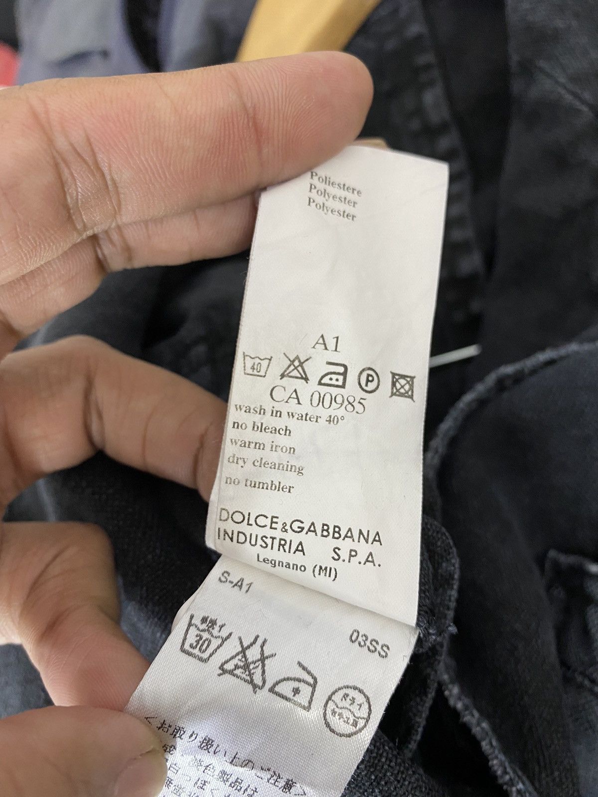 Dolce & Gabbana Dolce And Gabbana Linen Jacket Distressed Design Size US S / EU 44-46 / 1 - 7 Thumbnail
