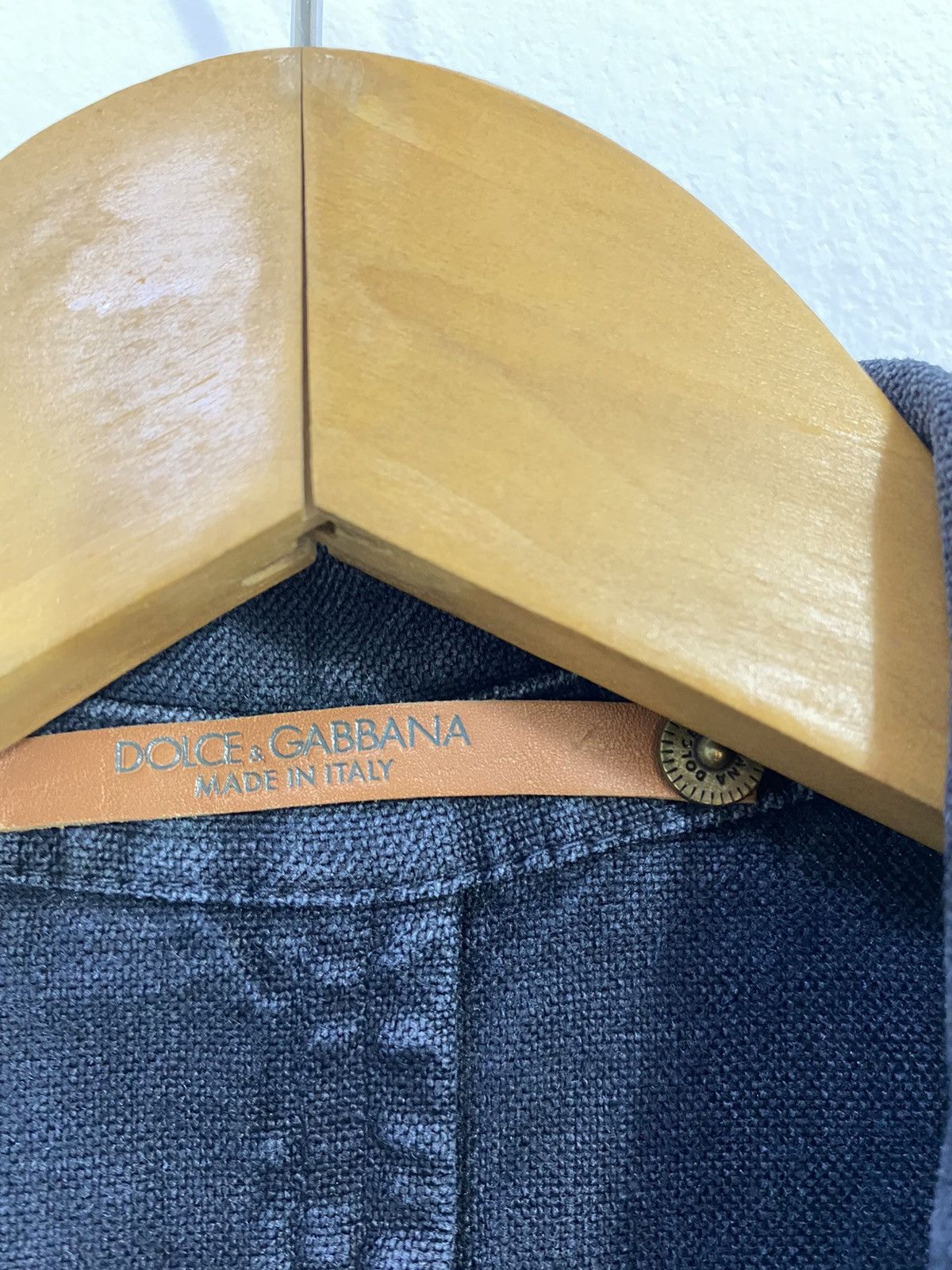 Dolce & Gabbana Dolce And Gabbana Linen Jacket Distressed Design Size US S / EU 44-46 / 1 - 3 Thumbnail