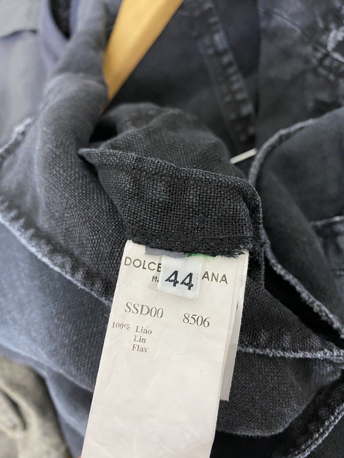 Dolce & Gabbana Dolce And Gabbana Linen Jacket Distressed Design Size US S / EU 44-46 / 1 - 6 Thumbnail