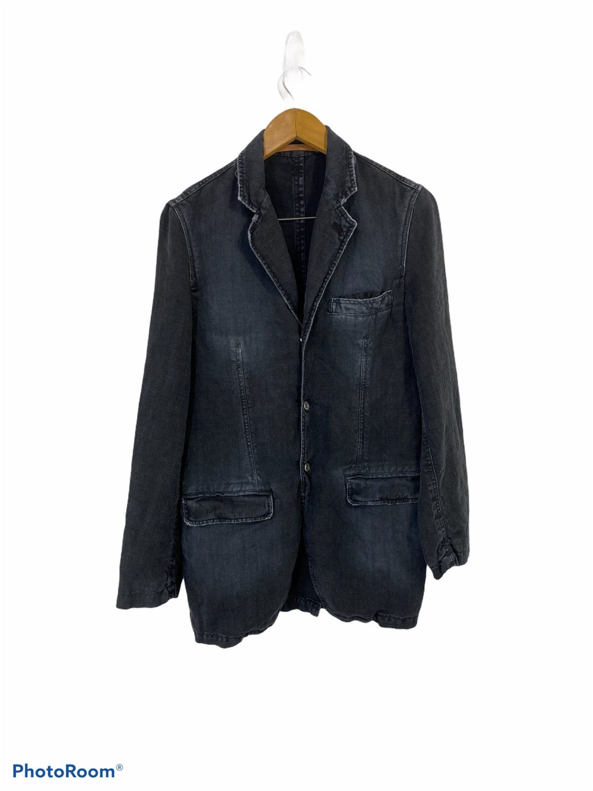 Dolce & Gabbana Dolce And Gabbana Linen Jacket Distressed Design Size US S / EU 44-46 / 1 - 1 Thumbnail