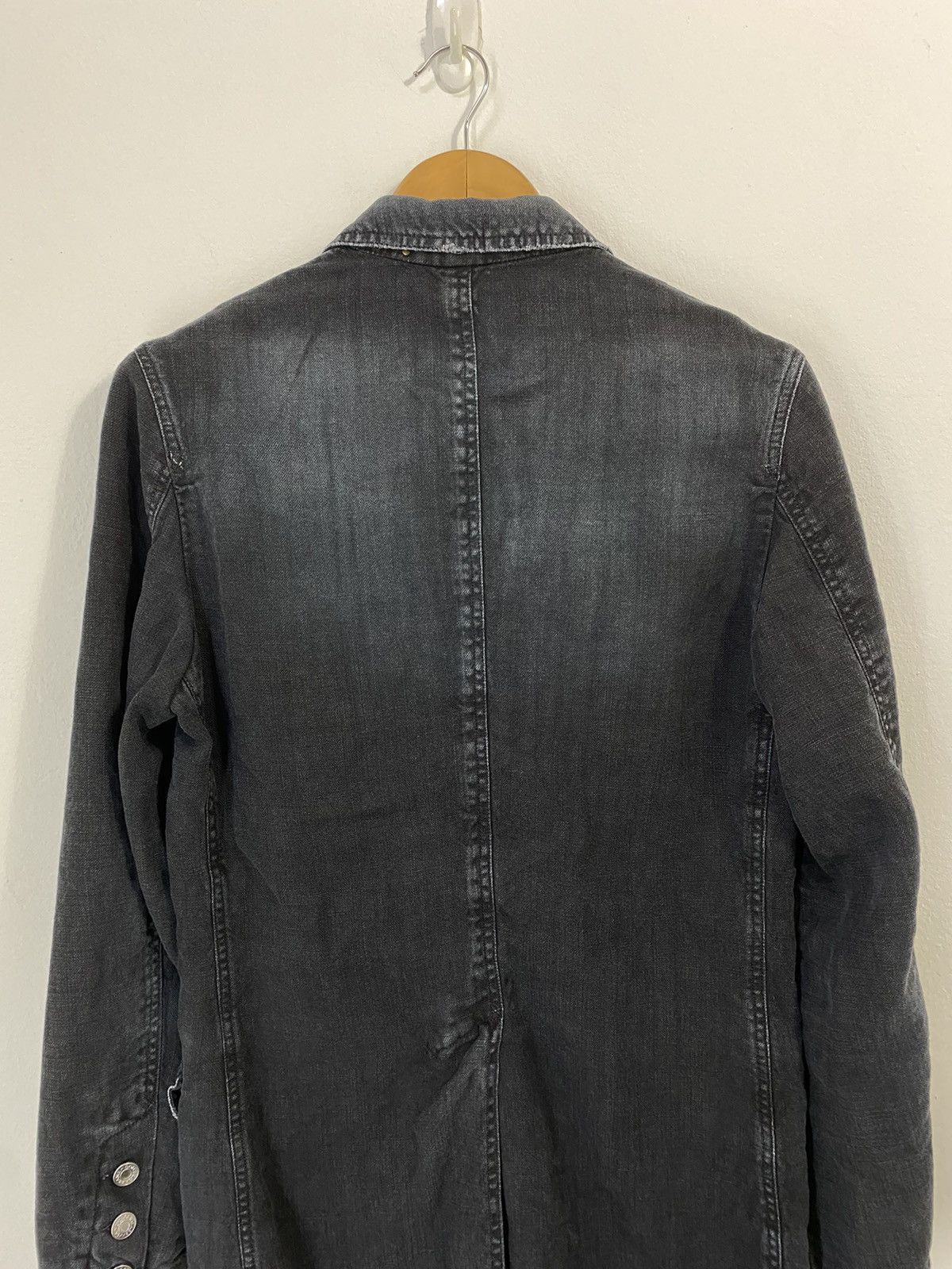 Dolce & Gabbana Dolce And Gabbana Linen Jacket Distressed Design Size US S / EU 44-46 / 1 - 8 Thumbnail