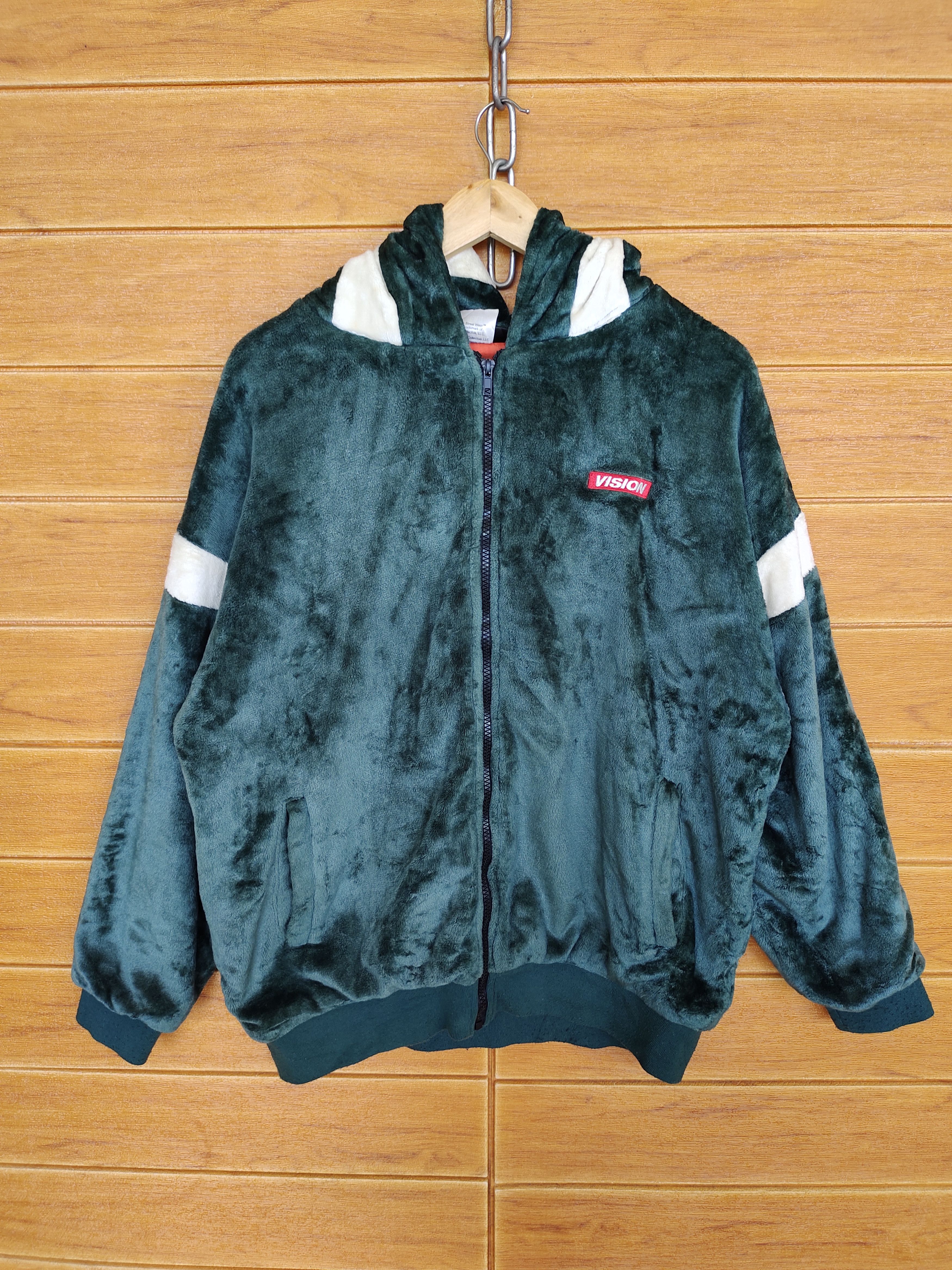 Vision Streetwear VISION STREET WEAR Fleece Hoodie Jacket Size US L / EU 52-54 / 3 - 4 Thumbnail