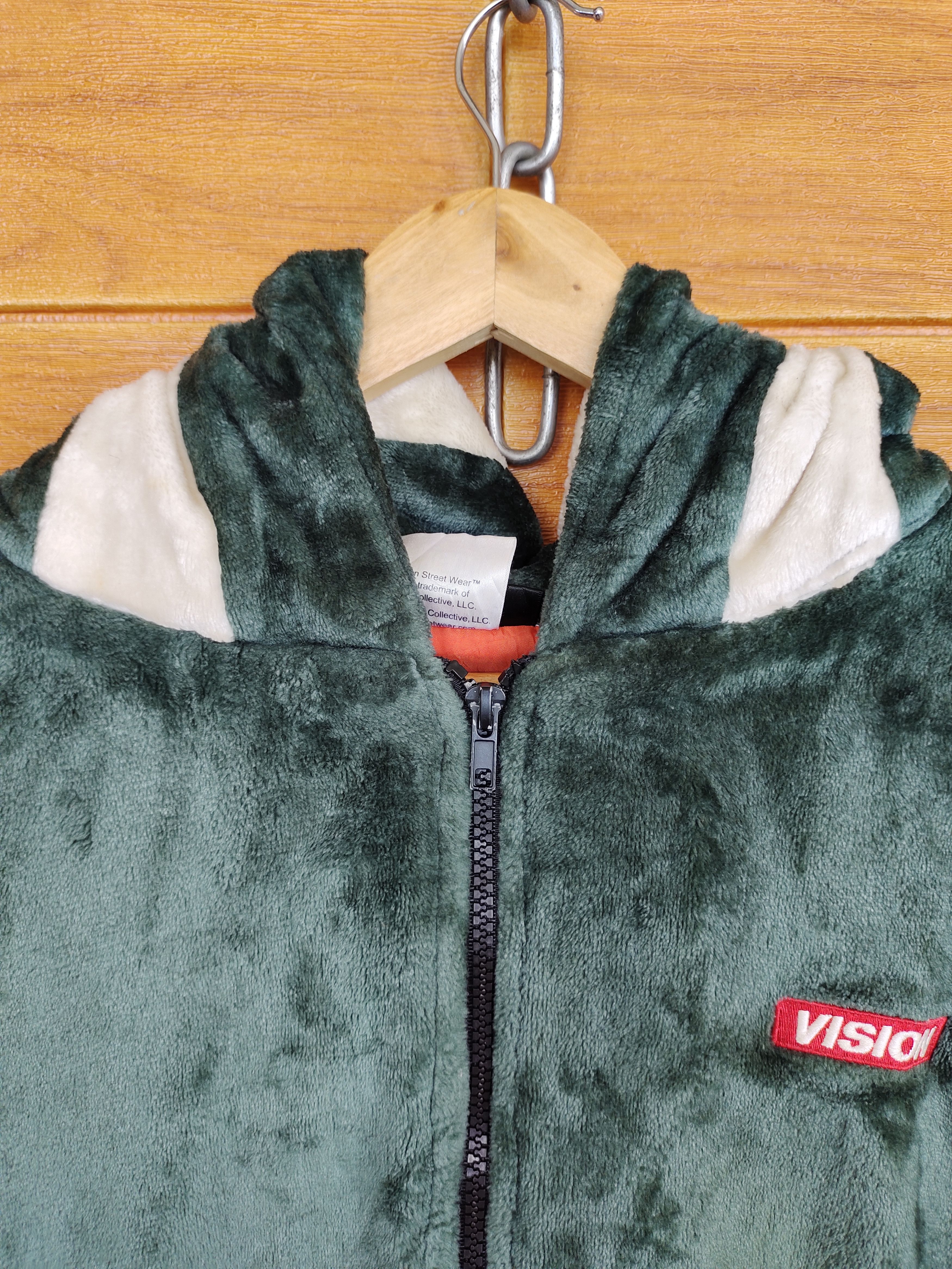 Vision Streetwear VISION STREET WEAR Fleece Hoodie Jacket Size US L / EU 52-54 / 3 - 5 Thumbnail