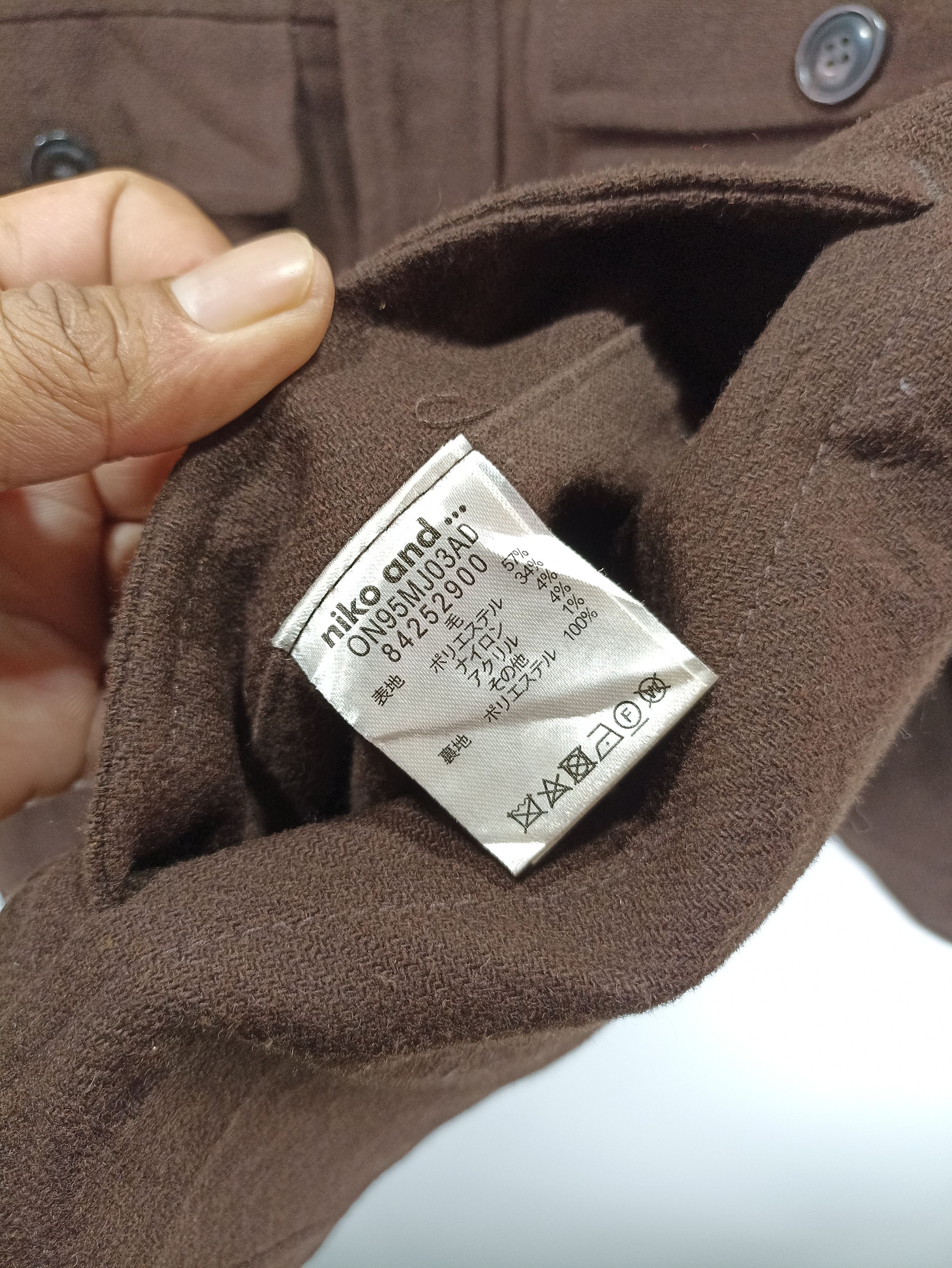 Japanese Brand Niko and Wool Jacket Size US M / EU 48-50 / 2 - 5 Thumbnail