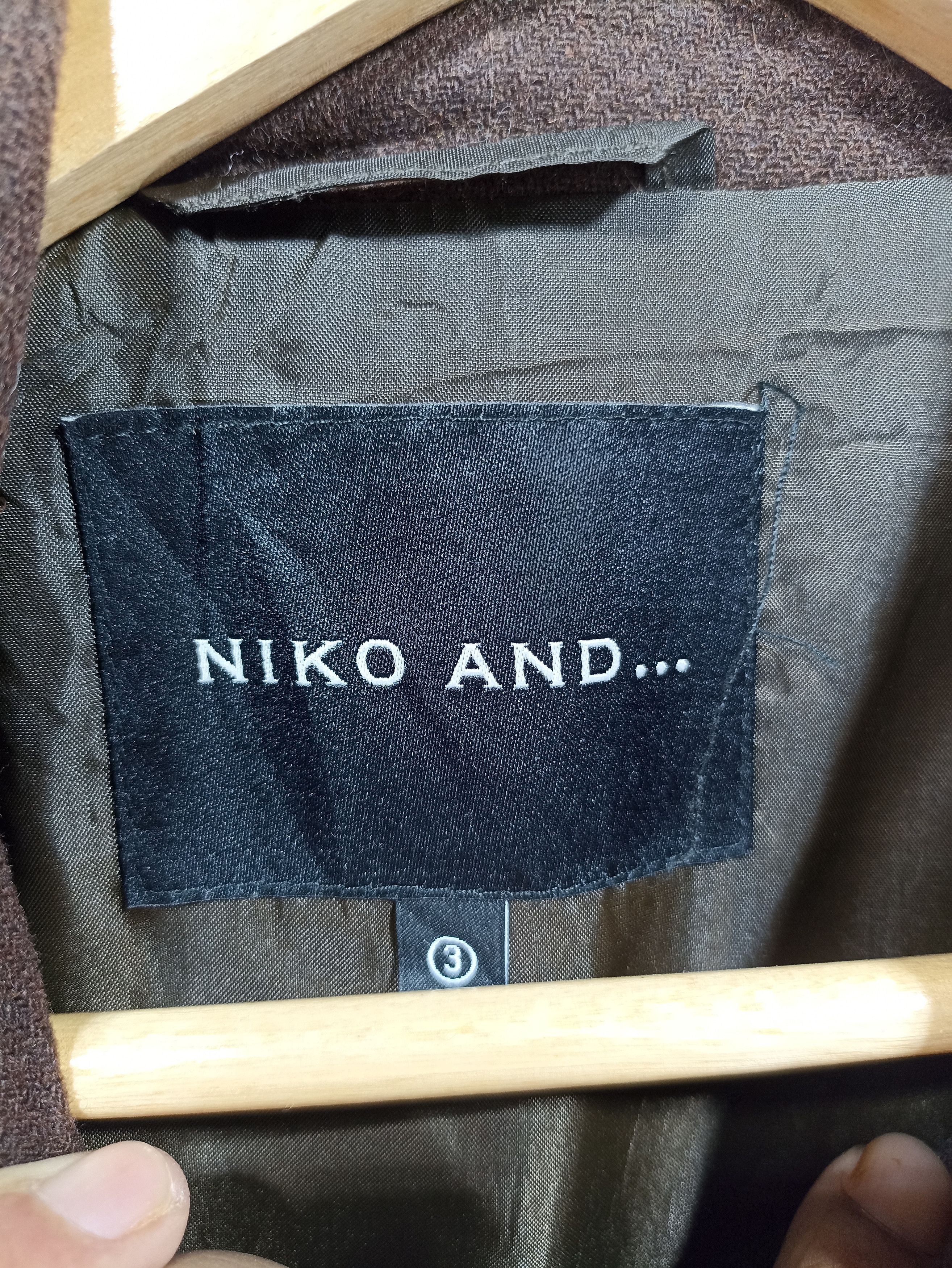 Japanese Brand Niko and Wool Jacket Size US M / EU 48-50 / 2 - 4 Thumbnail