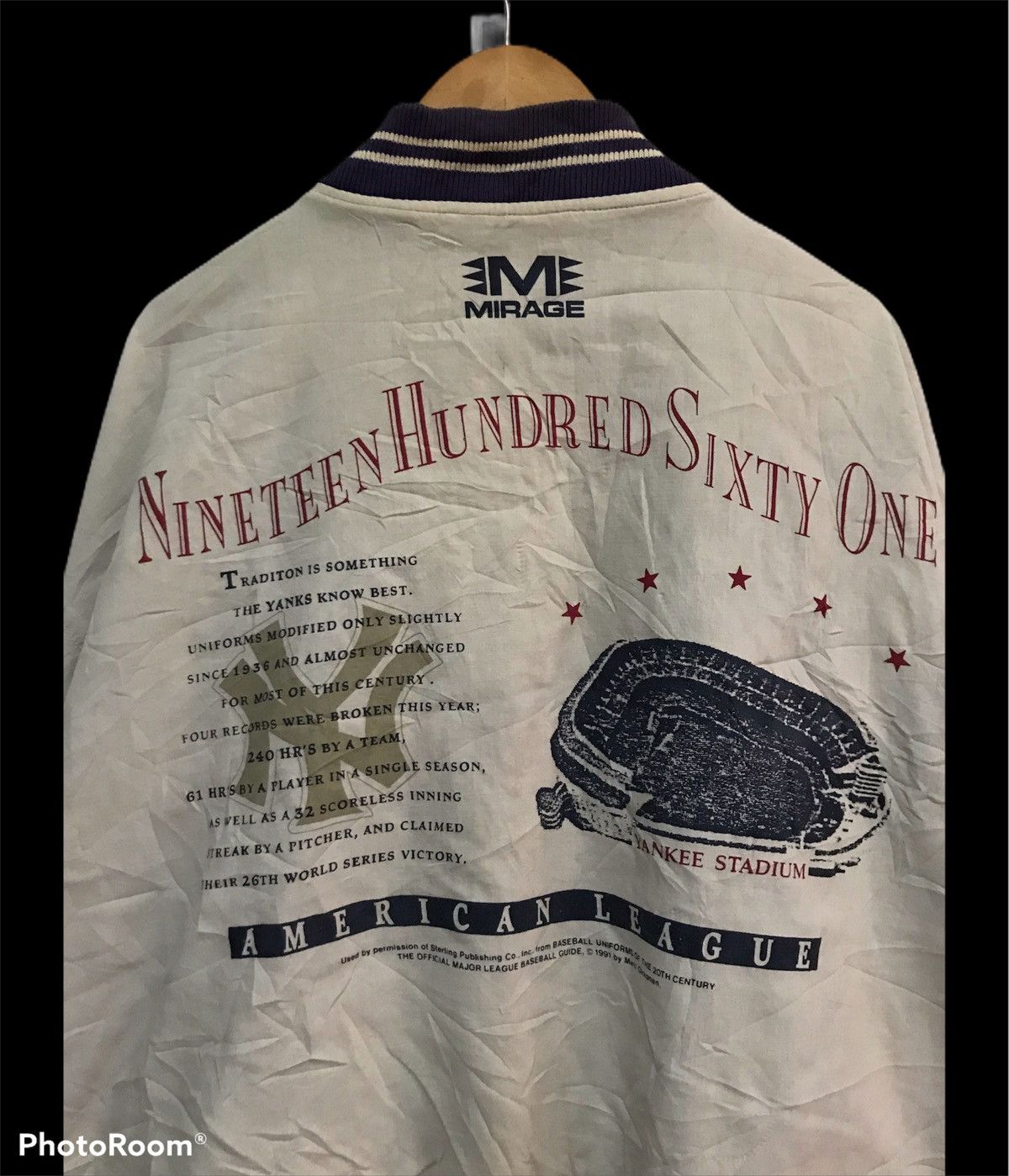 New York Yankees × Vintage New York Yankees reversible jacket Size US L / EU 52-54 / 3 - 7 Thumbnail