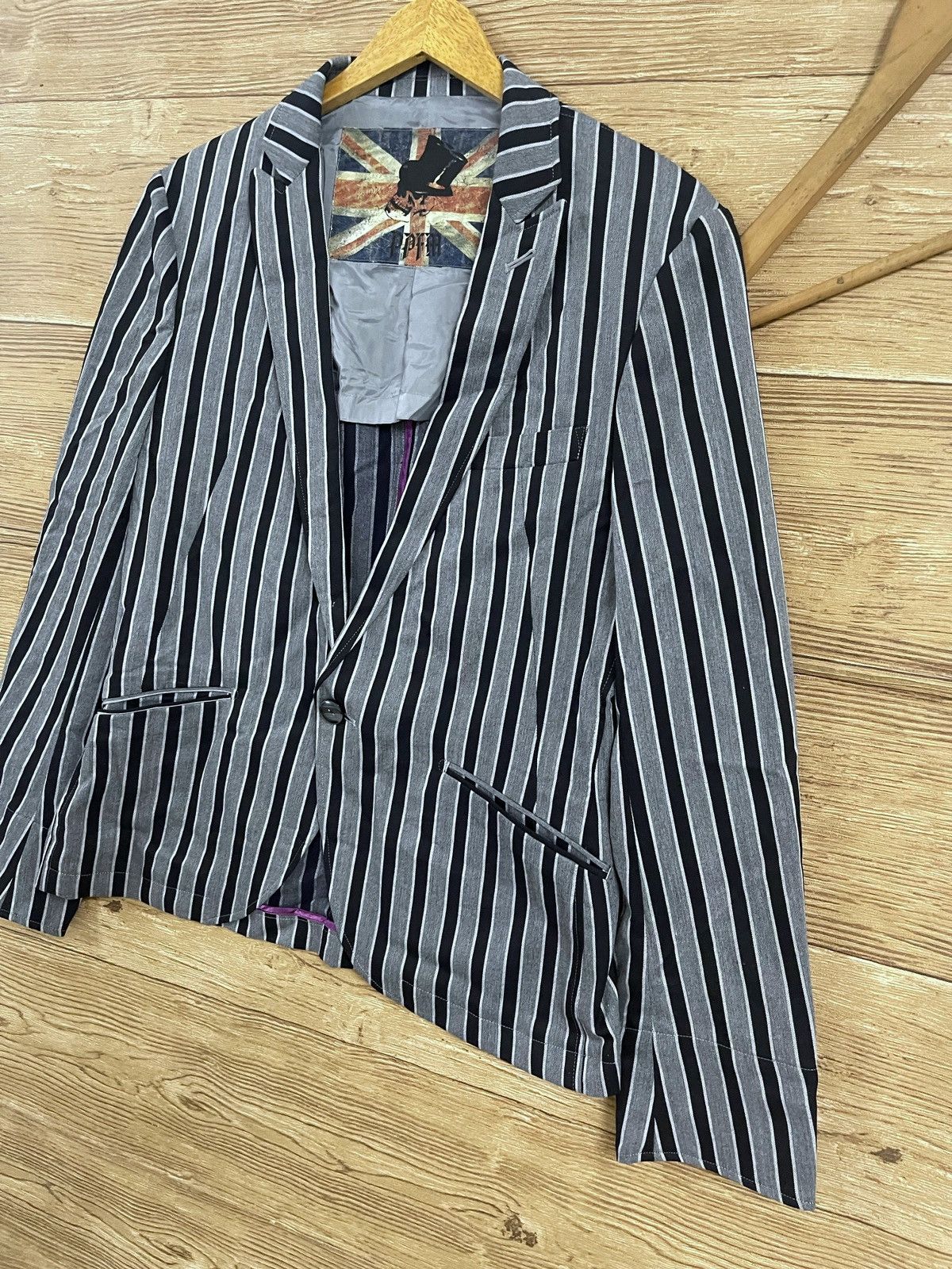 Japanese Brand × Number (N)ine × PPFM Vintage PPFM Punk Blazer Gothic L fit M Seditionaries Coat Size US M / EU 48-50 / 2 - 2 Thumbnail