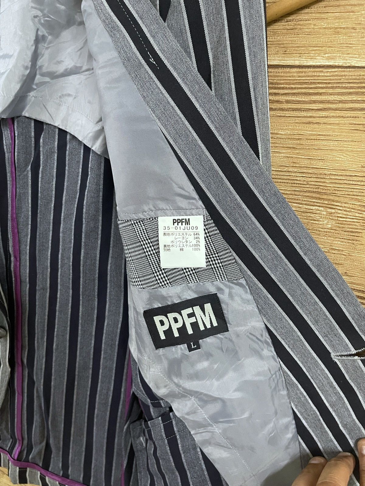 Japanese Brand × Number (N)ine × PPFM Vintage PPFM Punk Blazer Gothic L fit M Seditionaries Coat Size US M / EU 48-50 / 2 - 9 Thumbnail