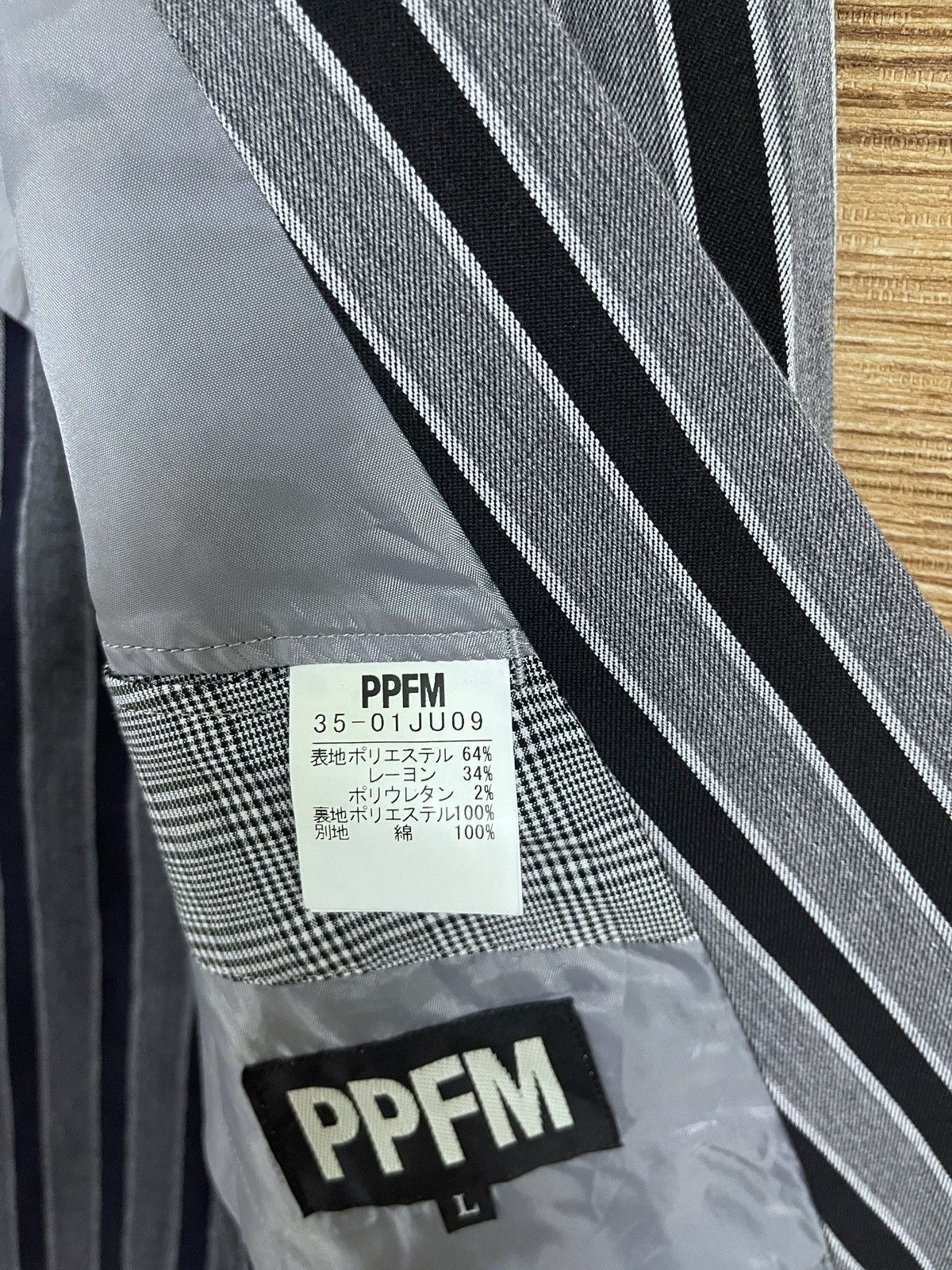 Japanese Brand × Number (N)ine × PPFM Vintage PPFM Punk Blazer Gothic L fit M Seditionaries Coat Size US M / EU 48-50 / 2 - 10 Thumbnail