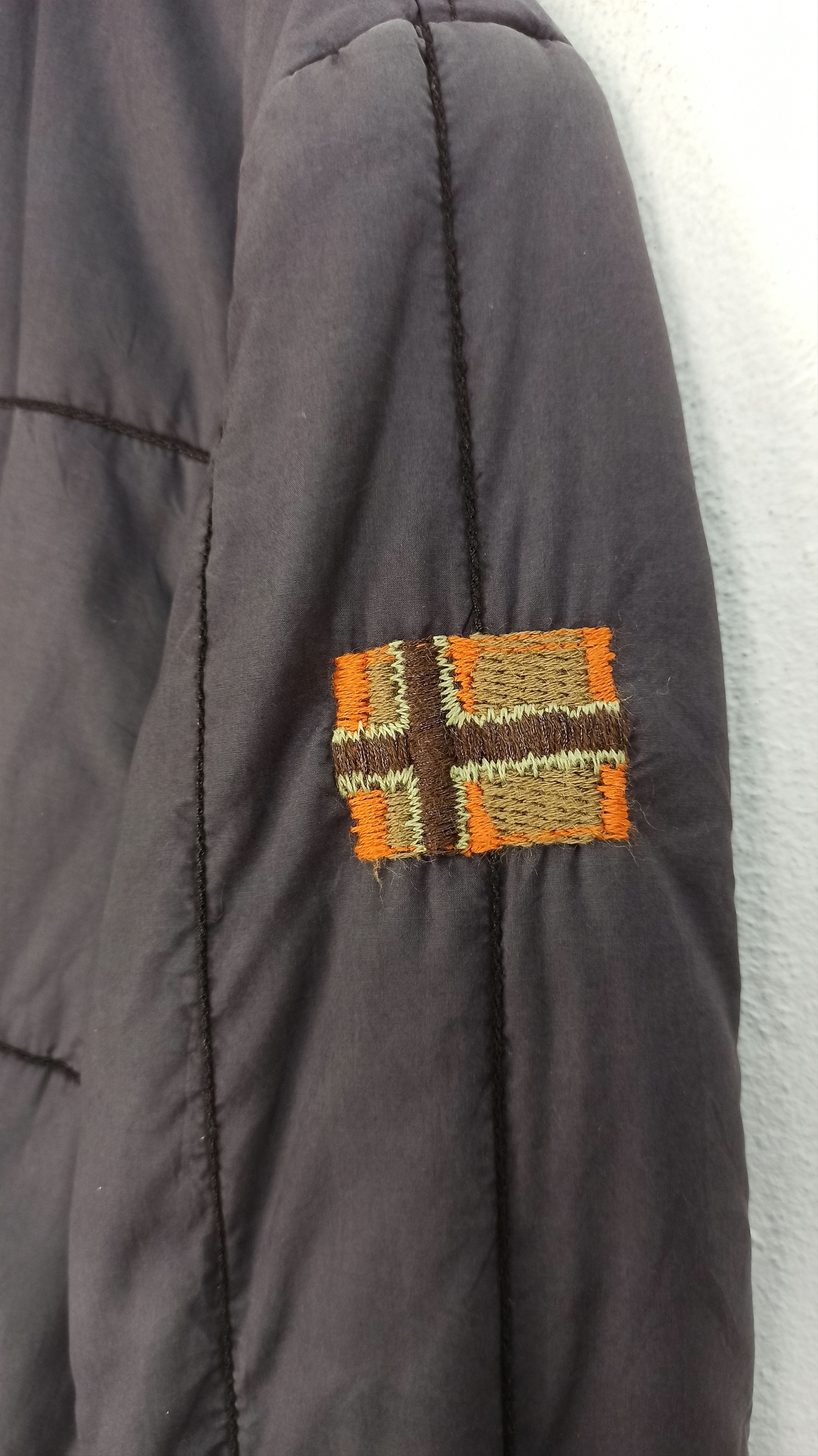 Napapijri Rare🔥 Distressed Napapijri jacket Full Button From Romania Size US S / EU 44-46 / 1 - 3 Thumbnail