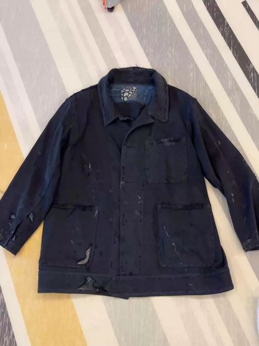 Visvim visvim 19ss ICT Benny JkT Crash (HERRINGBONE) kofu | Grailed