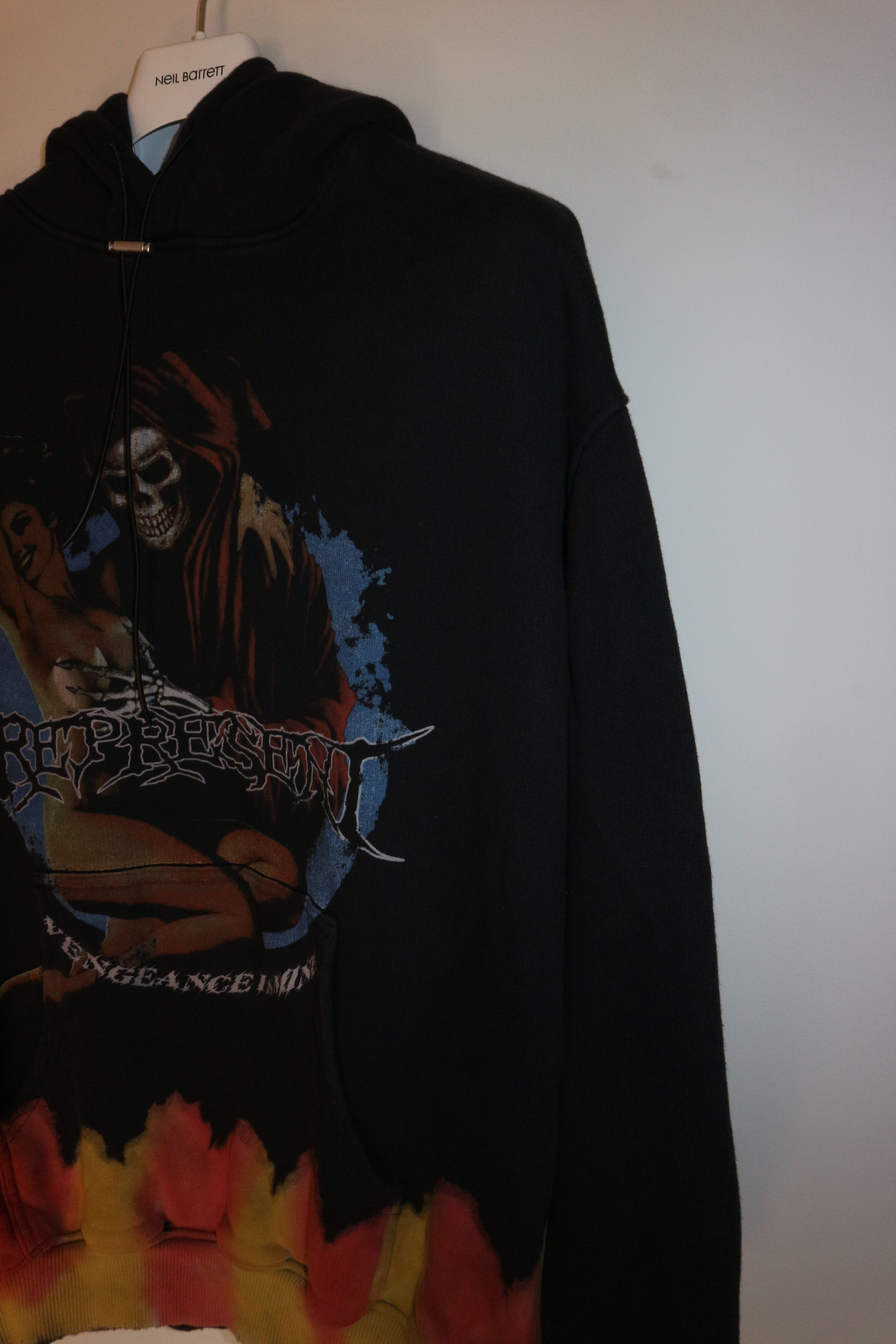 Represent Clo. "vengance is mine" print hoodie Size US S / EU 44-46 / 1 - 2 Thumbnail