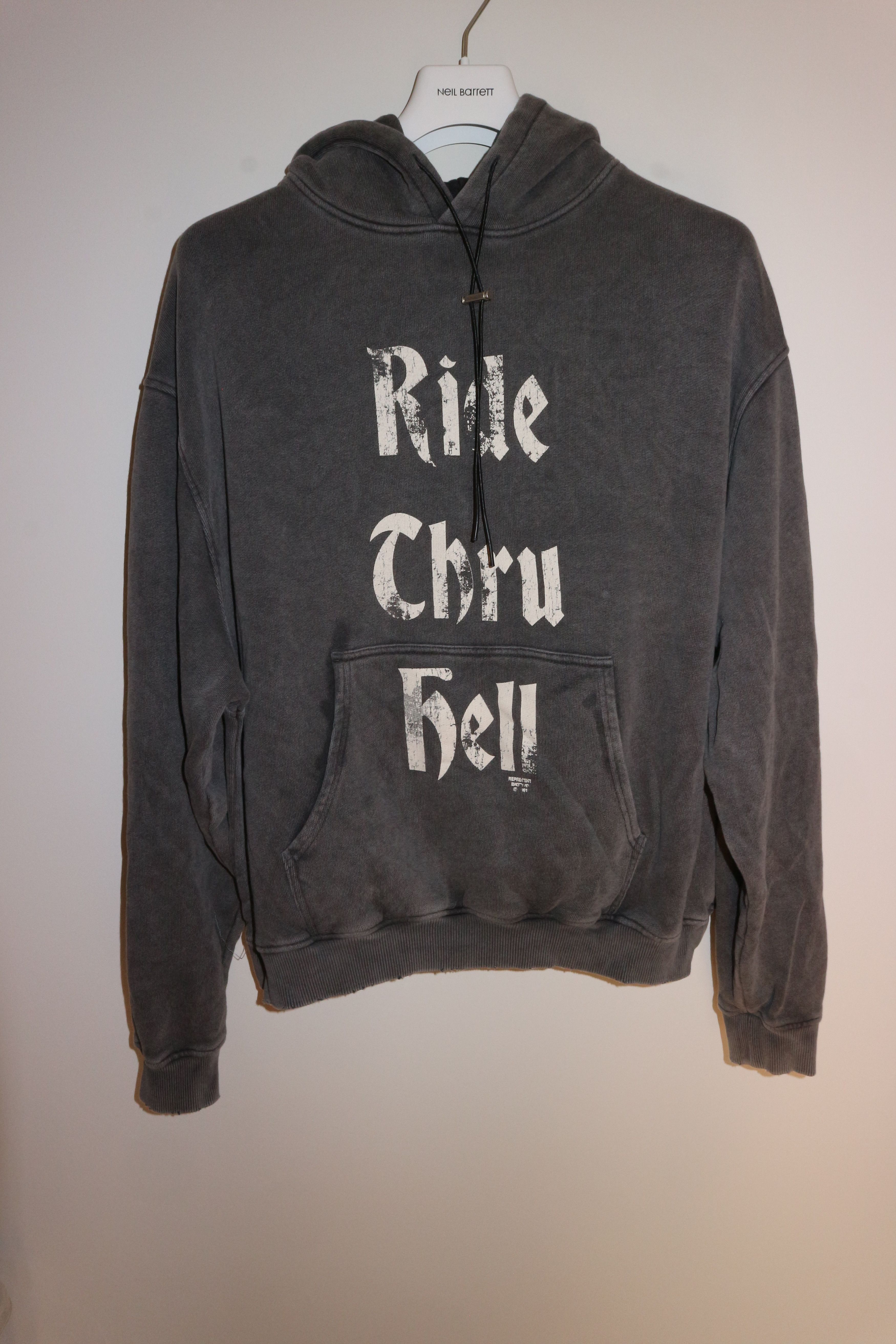 Represent Clo. Ride thru hell hoodie Size US XL / EU 56 / 4 - 1 Thumbnail