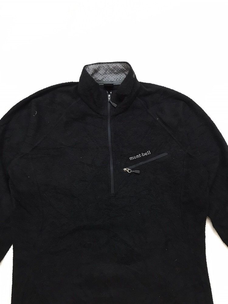 Montbell × Vintage Vintage 90s Montbell Halfzip Long Sleeve Tshirt Size S / US 4 / IT 40 - 3 Thumbnail