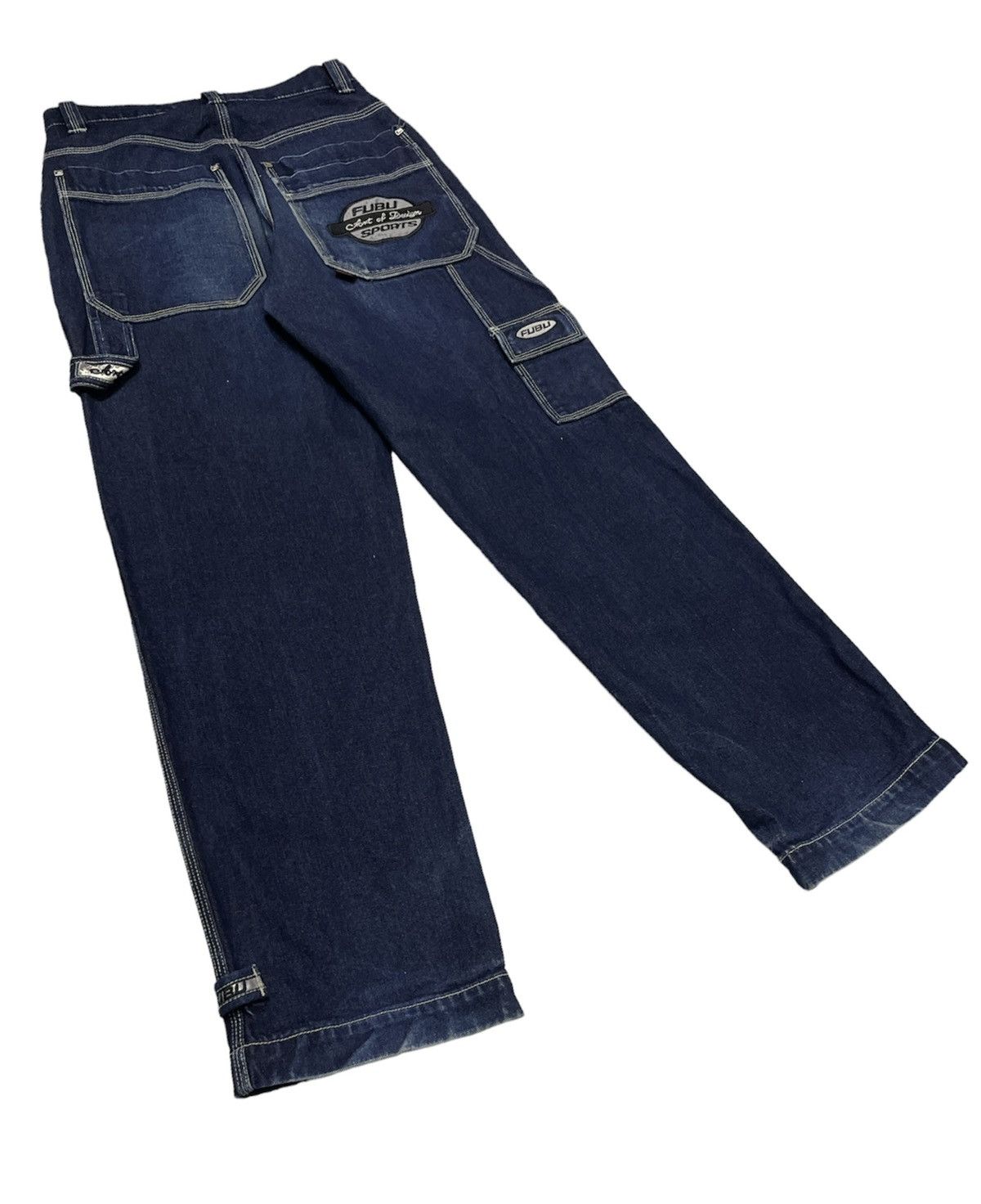 Fubu Vintage Fubu Carpenter Jeans Embroidery Logo Distressed Size US 30 / EU 46 - 2 Thumbnail