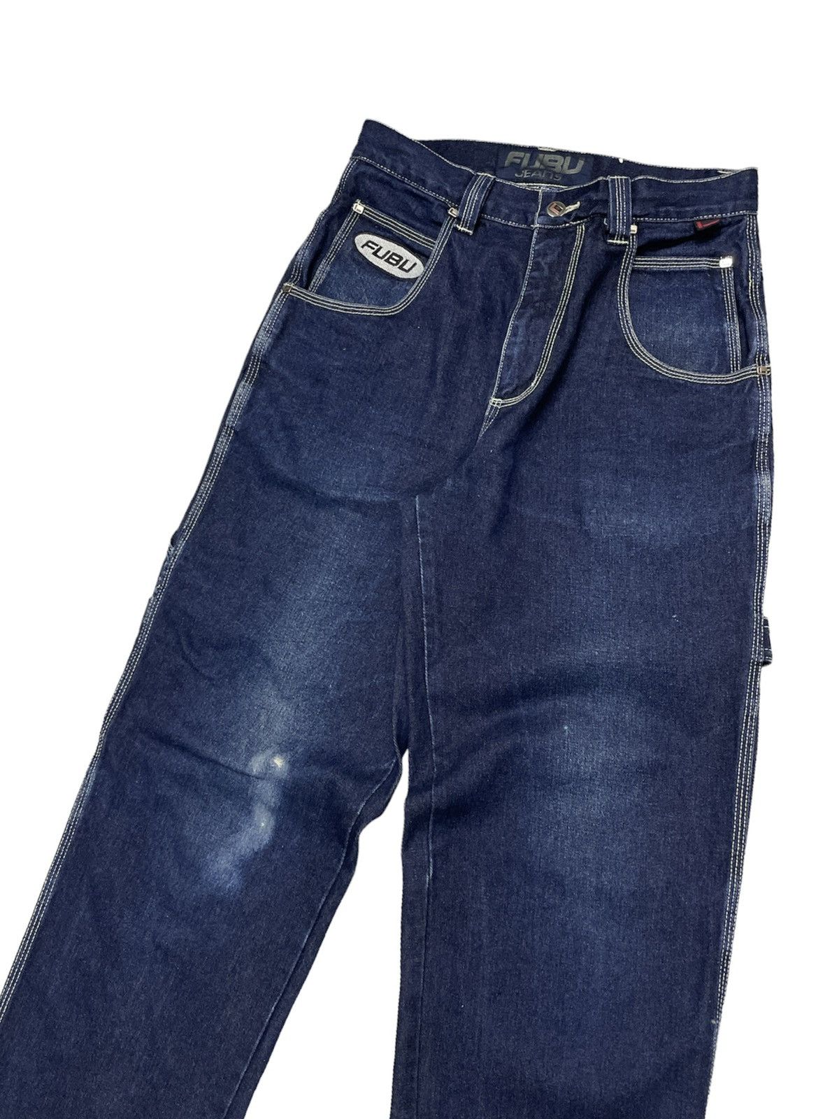 Fubu Vintage Fubu Carpenter Jeans Embroidery Logo Distressed Size US 30 / EU 46 - 6 Thumbnail