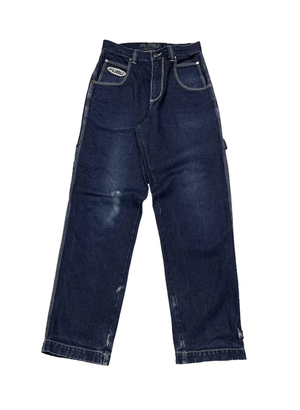 Fubu Vintage Fubu Carpenter Jeans Embroidery Logo Distressed Size US 30 / EU 46 - 4 Thumbnail