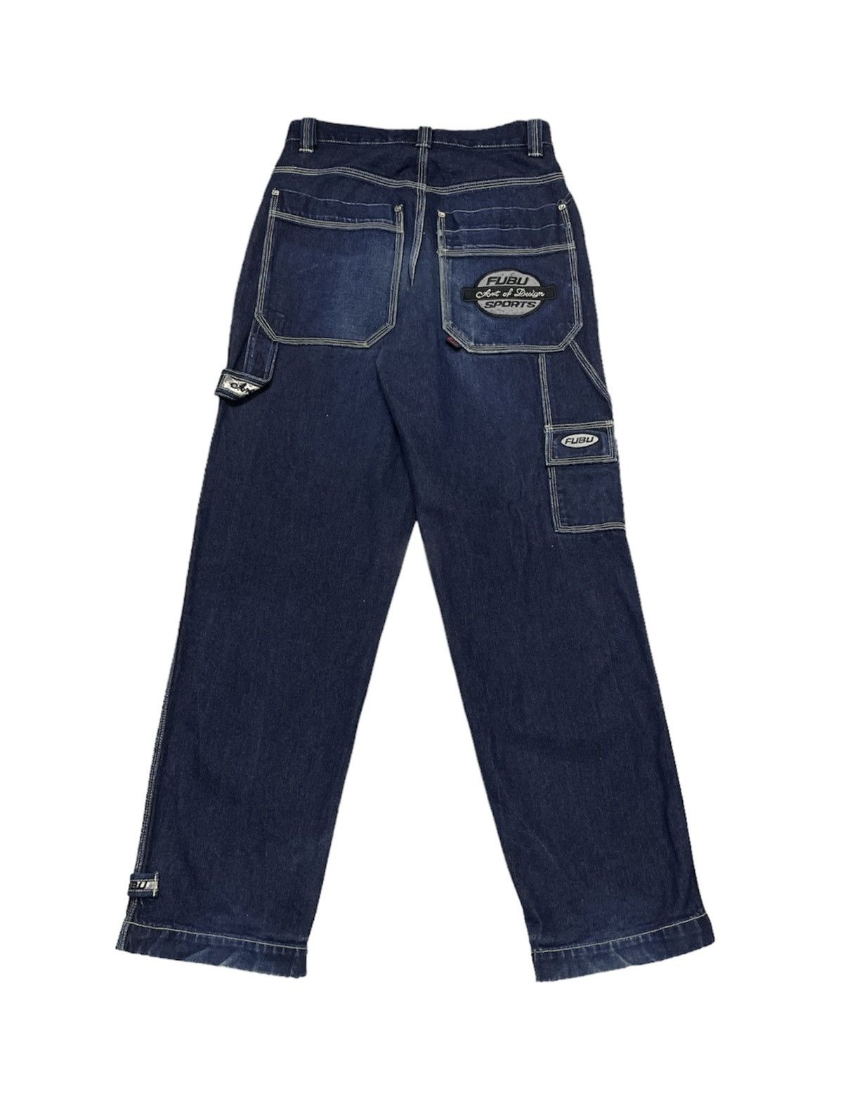 Fubu Vintage Fubu Carpenter Jeans Embroidery Logo Distressed Size US 30 / EU 46 - 3 Thumbnail