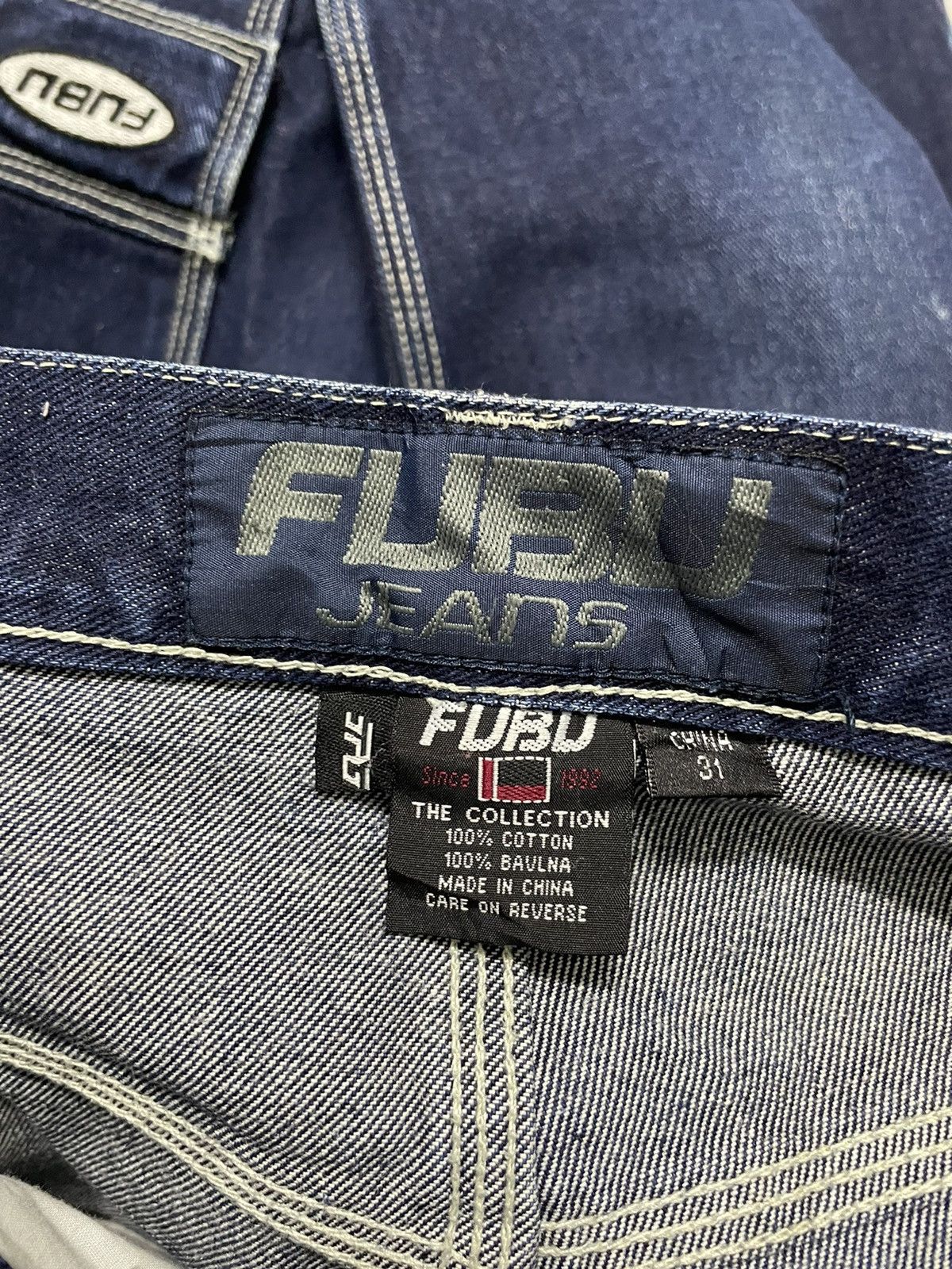 Fubu Vintage Fubu Carpenter Jeans Embroidery Logo Distressed Size US 30 / EU 46 - 7 Thumbnail