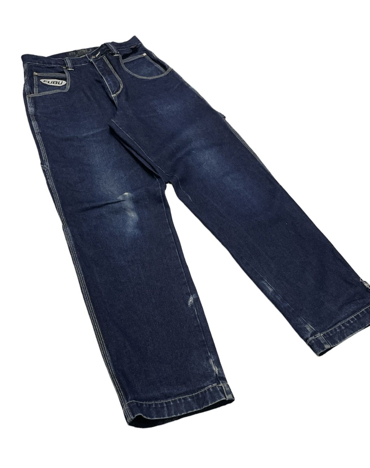 Fubu Vintage Fubu Carpenter Jeans Embroidery Logo Distressed Size US 30 / EU 46 - 5 Thumbnail