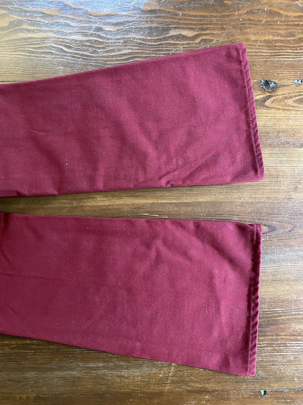Sears × Vintage Vintage 60’s Sears Bell Bottom Denim Jeans 28x29 Pants Size US 28 / EU 44 - 13 Thumbnail