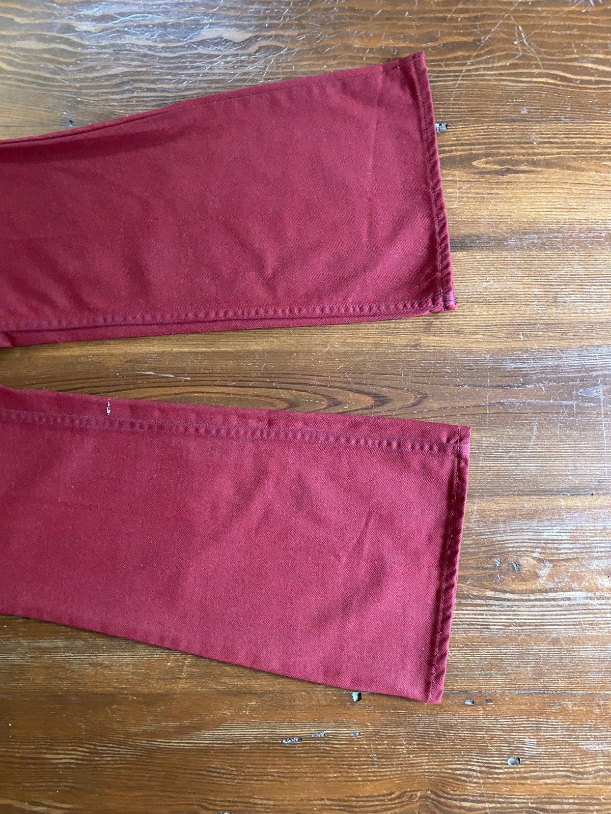 Sears × Vintage Vintage 60’s Sears Bell Bottom Denim Jeans 28x29 Pants Size US 28 / EU 44 - 2 Thumbnail