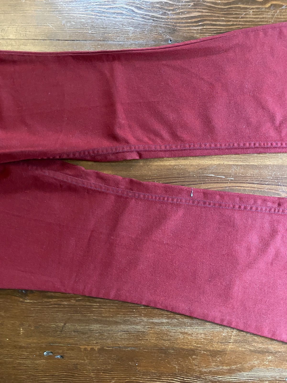 Sears × Vintage Vintage 60’s Sears Bell Bottom Denim Jeans 28x29 Pants Size US 28 / EU 44 - 3 Thumbnail