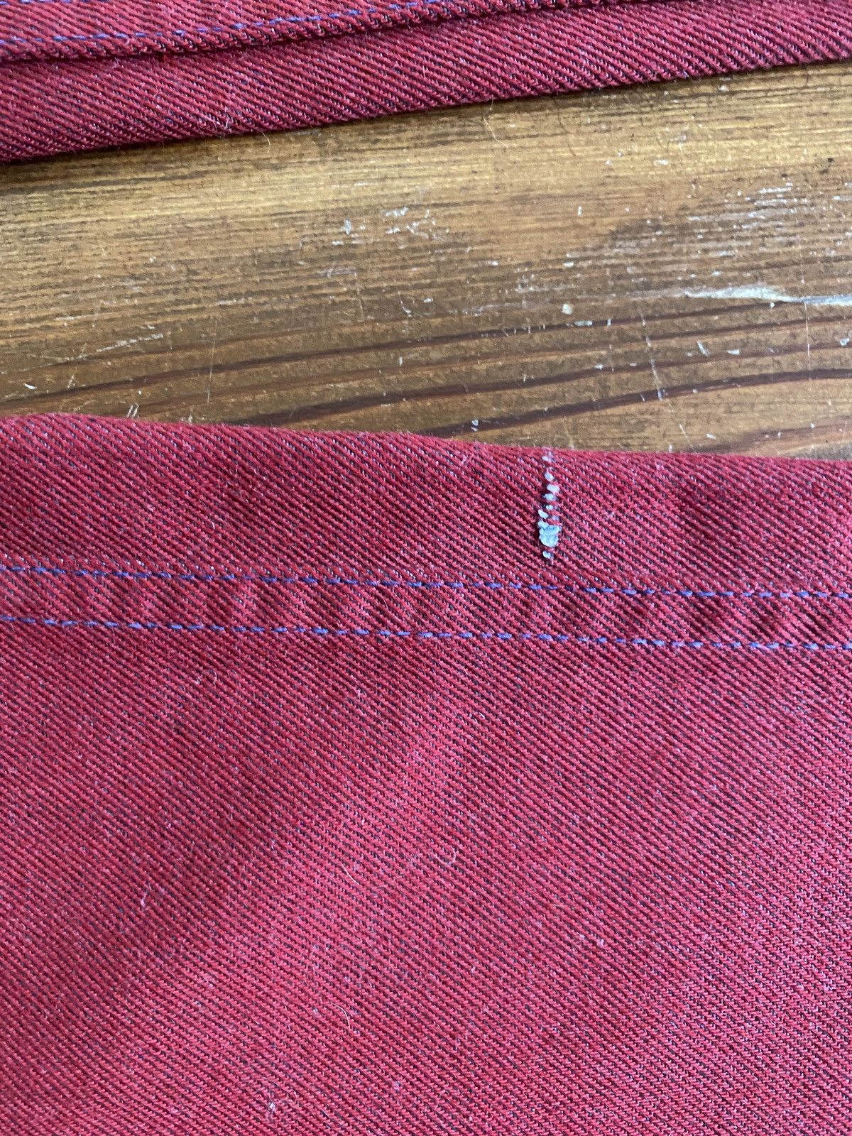 Sears × Vintage Vintage 60’s Sears Bell Bottom Denim Jeans 28x29 Pants Size US 28 / EU 44 - 5 Thumbnail