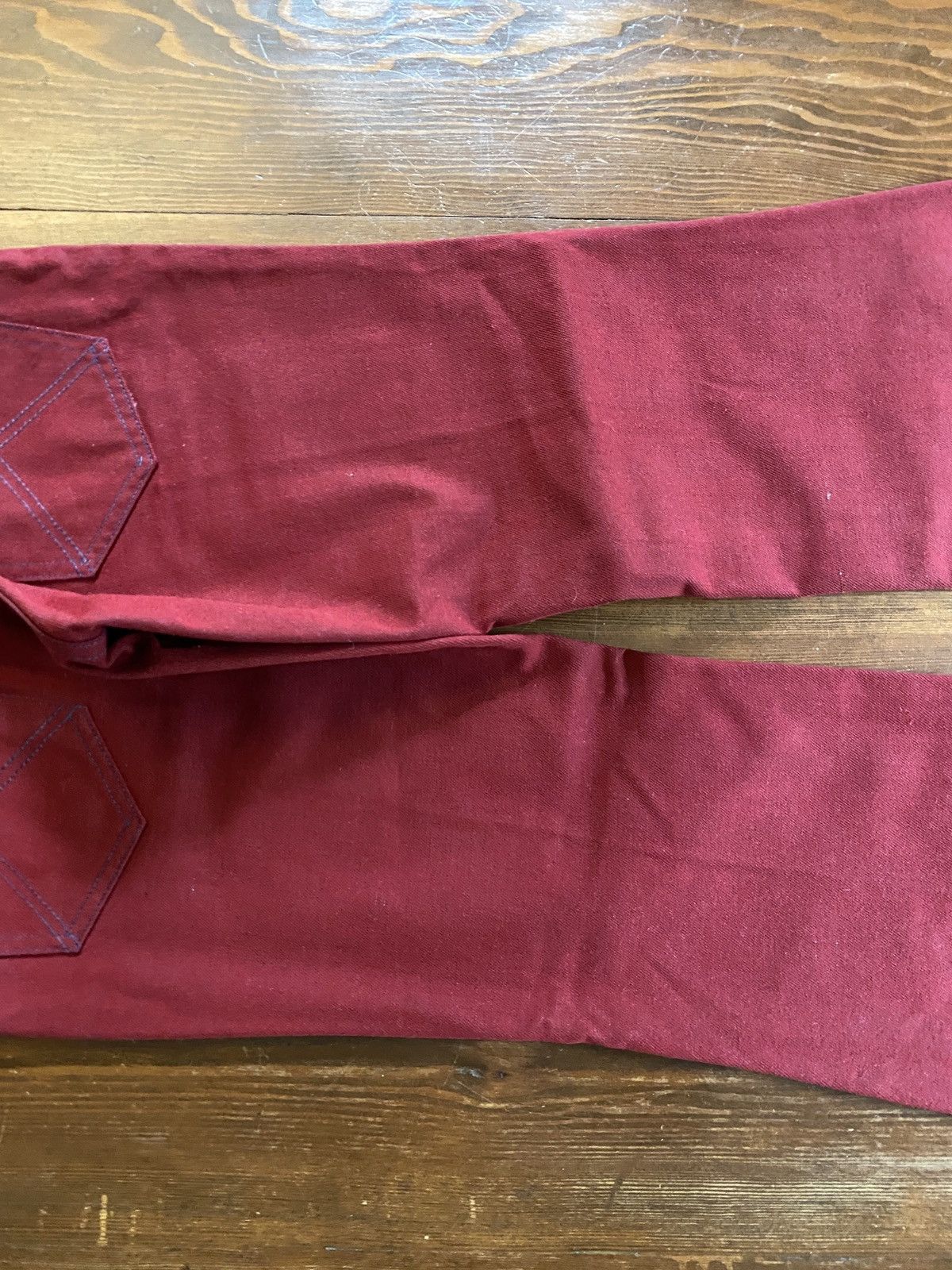 Sears × Vintage Vintage 60’s Sears Bell Bottom Denim Jeans 28x29 Pants Size US 28 / EU 44 - 14 Thumbnail