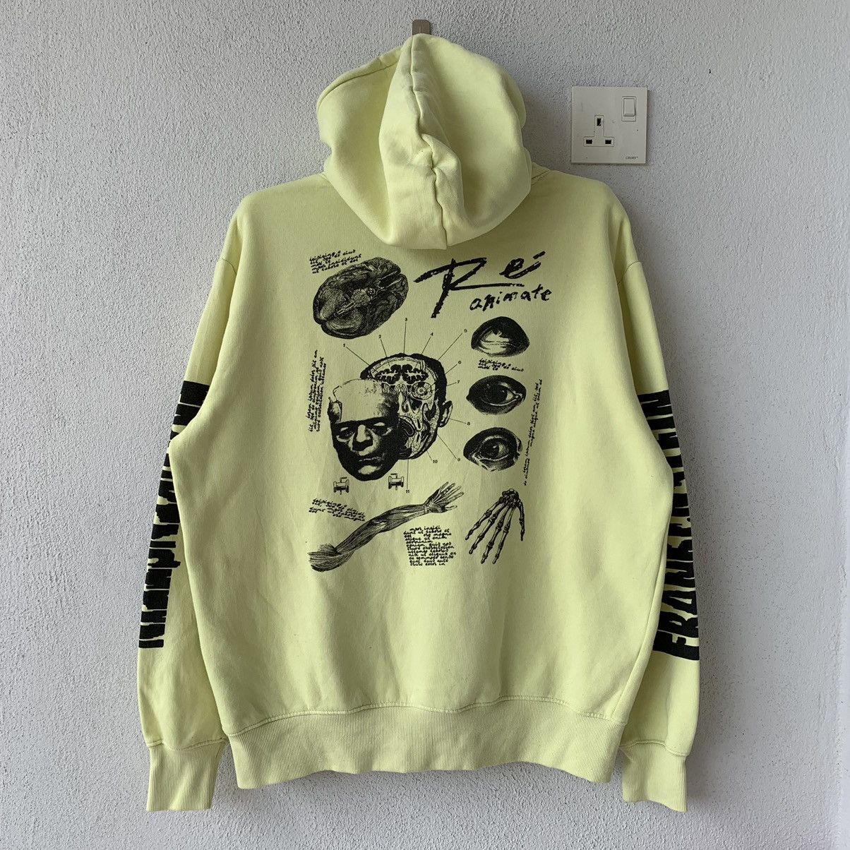 H&M FRANKENSTEIN X H&M hoodie big design.. monster.. horror Size US M / EU 48-50 / 2 - 7 Thumbnail