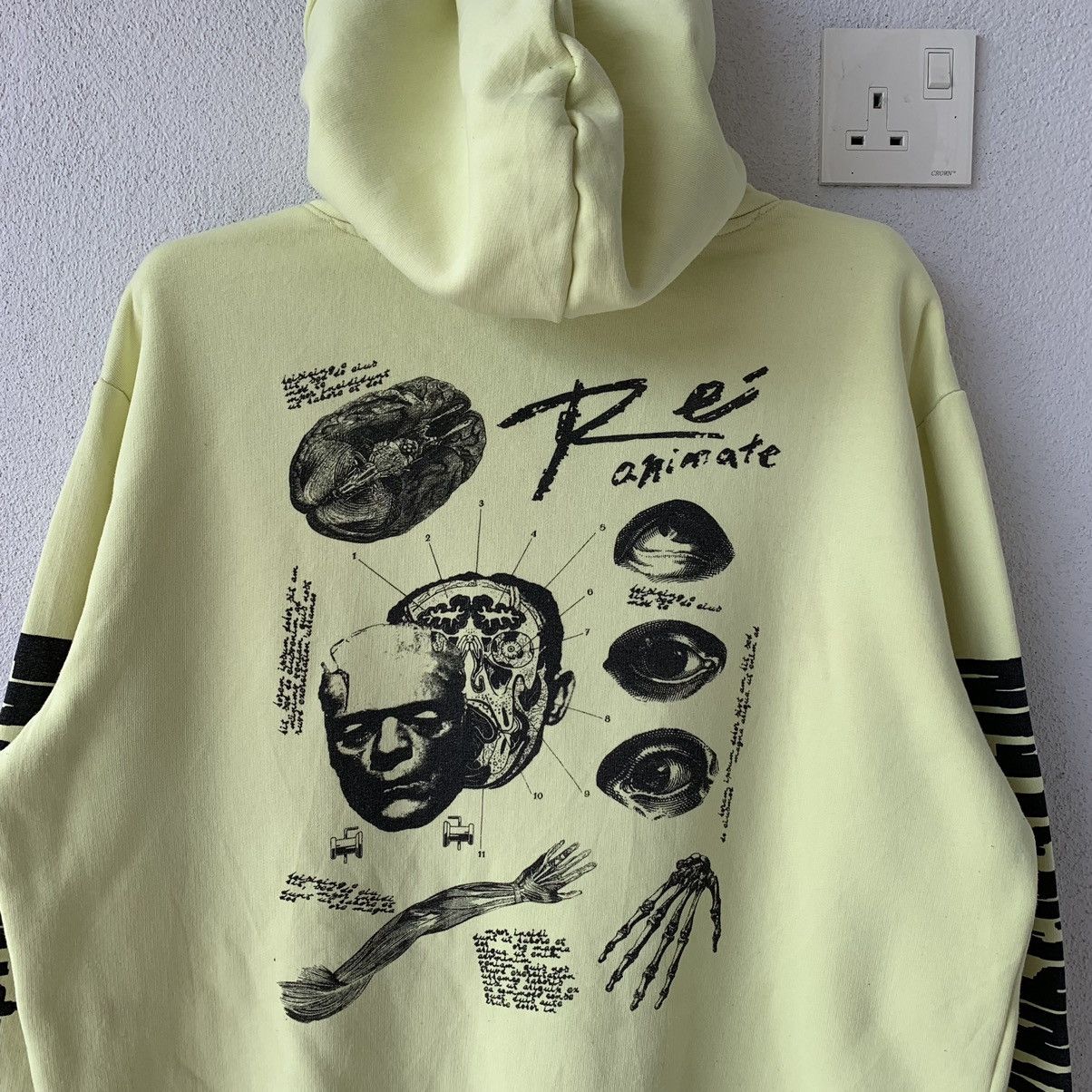 H&M FRANKENSTEIN X H&M hoodie big design.. monster.. horror Size US M / EU 48-50 / 2 - 10 Thumbnail