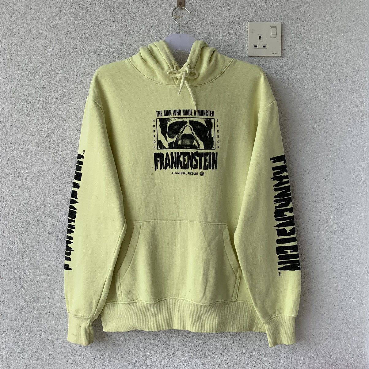 FRANKENSTEIN X H&M hoodie big design.. monster.. horror