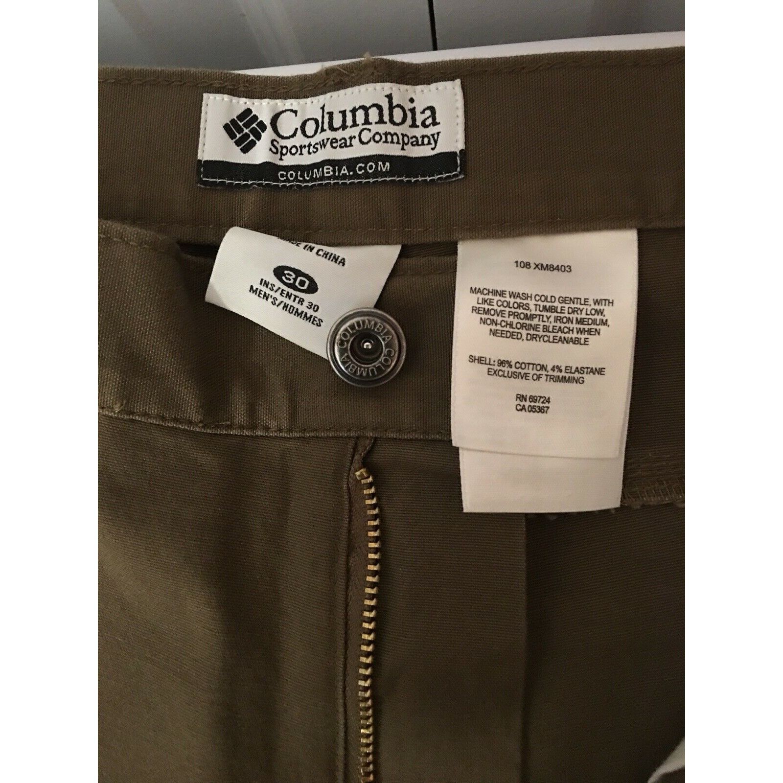Columbia New Columbia Chainsaw WorkMens Size 30w x 30L Brown Size US 30 / EU 46 - 2 Thumbnail