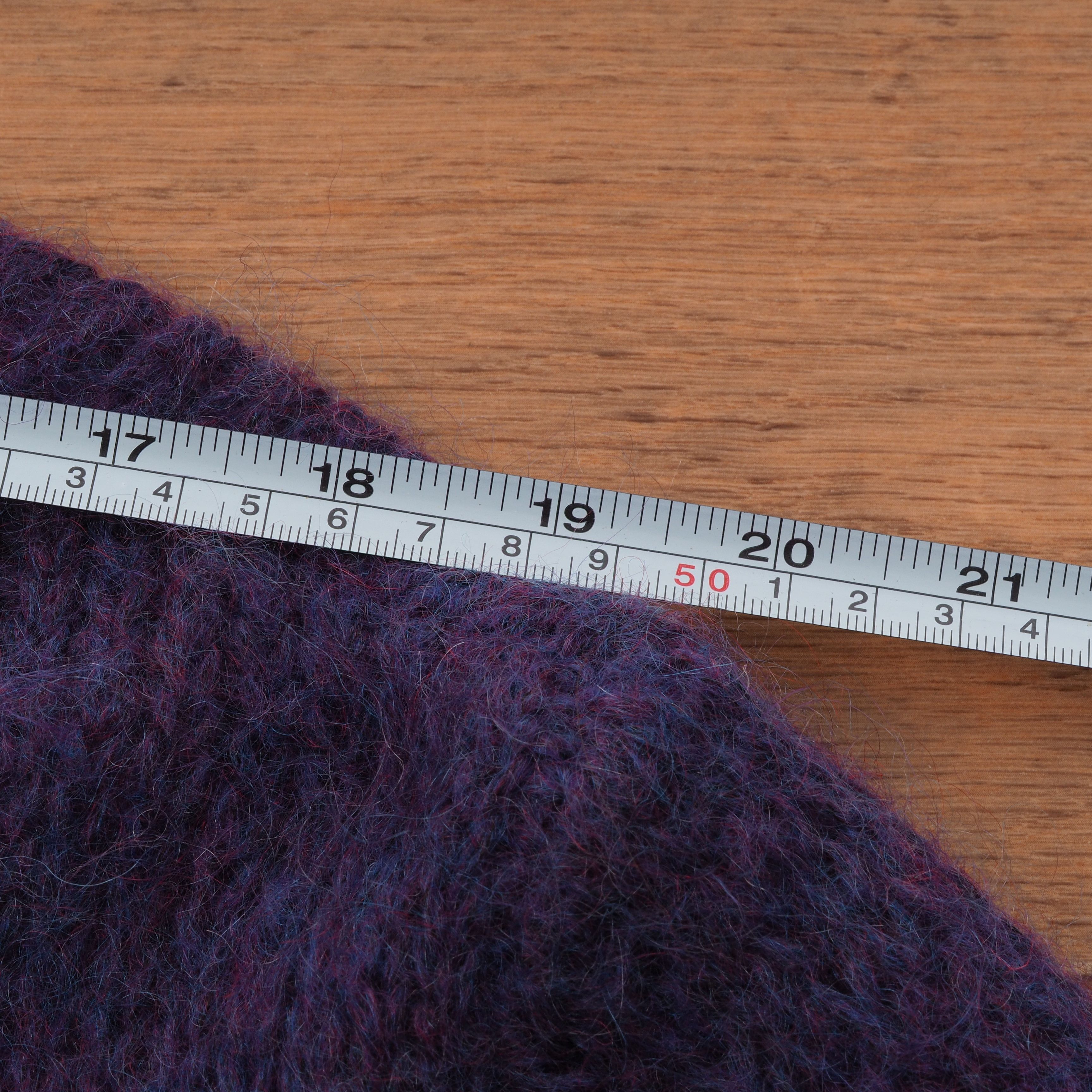 Acne Studios Acne Studios Purple Mohair Oversized Sweater Size XS / US 0-2 / IT 36-38 - 7 Thumbnail