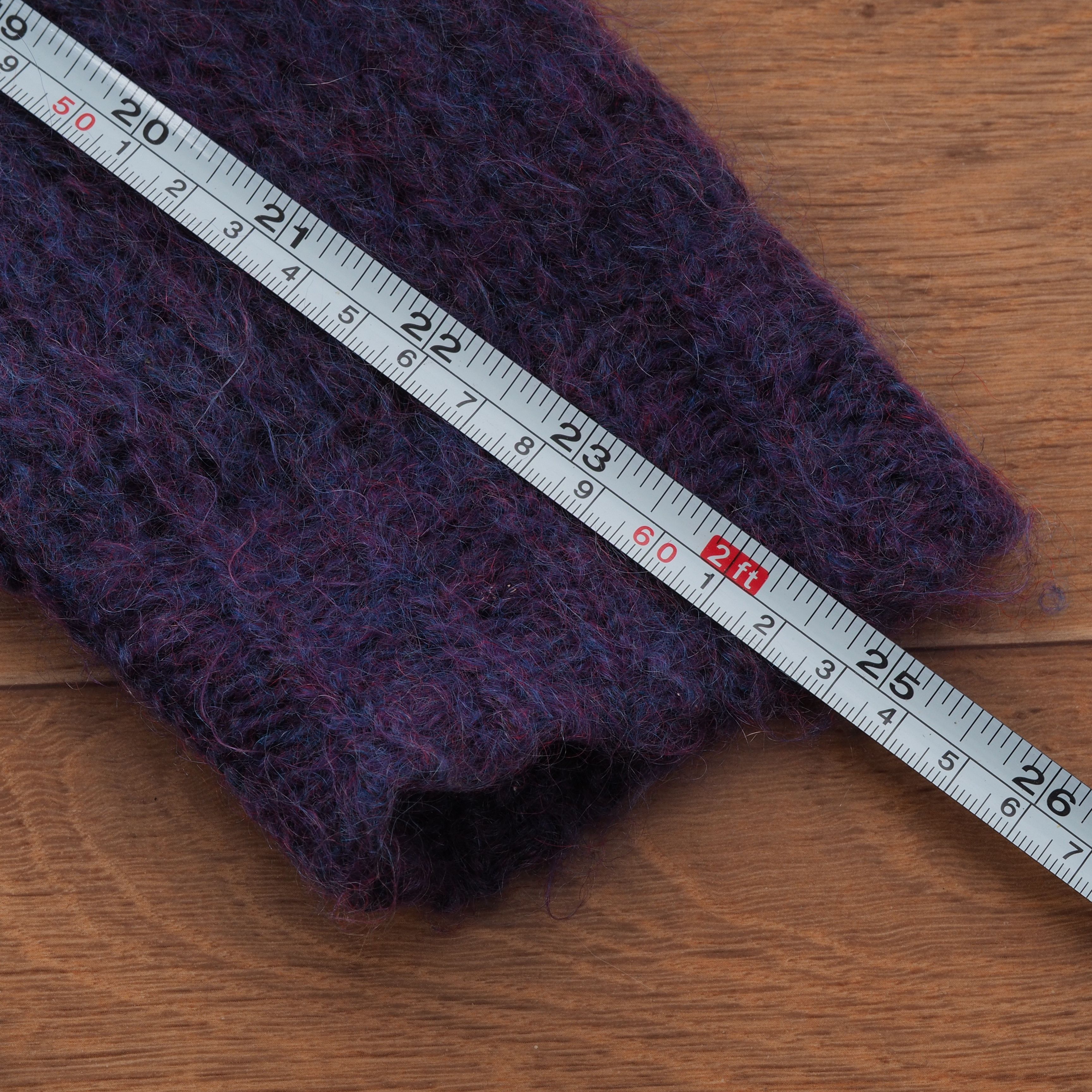 Acne Studios Acne Studios Purple Mohair Oversized Sweater Size XS / US 0-2 / IT 36-38 - 8 Thumbnail