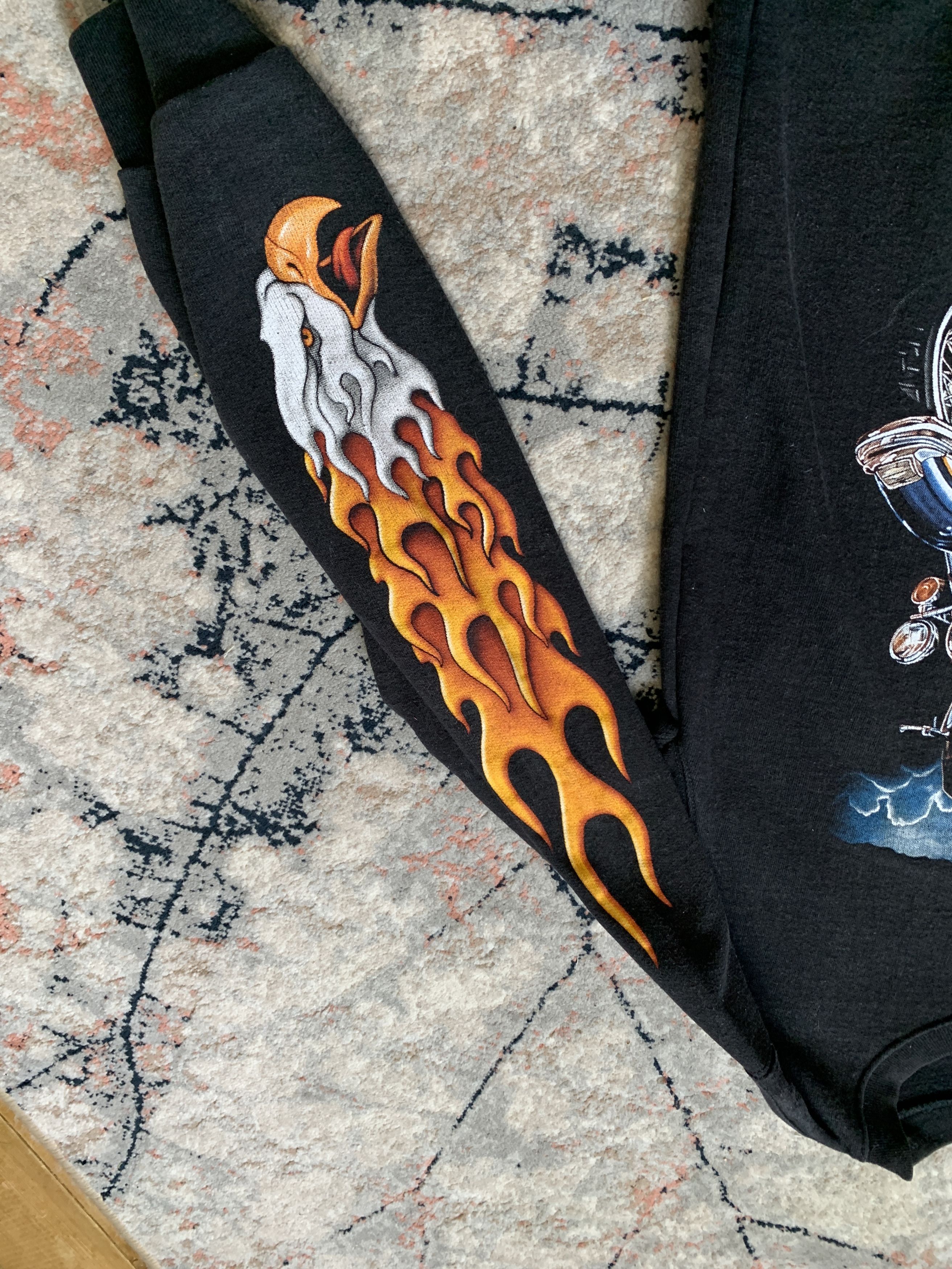 Indian Motorcycle Vintage Rock Eagle Born To Be Free Sweatshirt Size US S / EU 44-46 / 1 - 4 Thumbnail