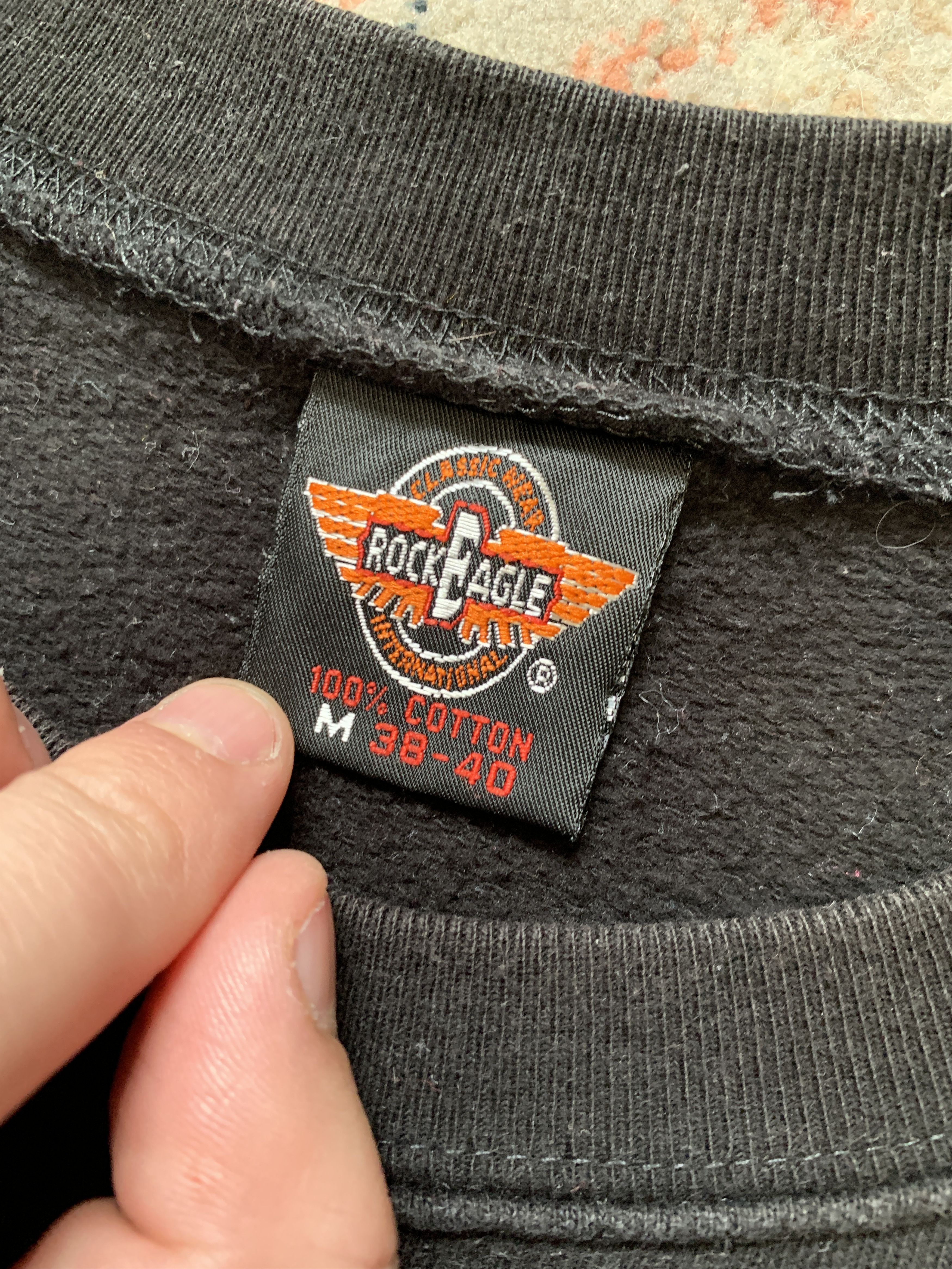 Indian Motorcycle Vintage Rock Eagle Born To Be Free Sweatshirt Size US S / EU 44-46 / 1 - 6 Thumbnail