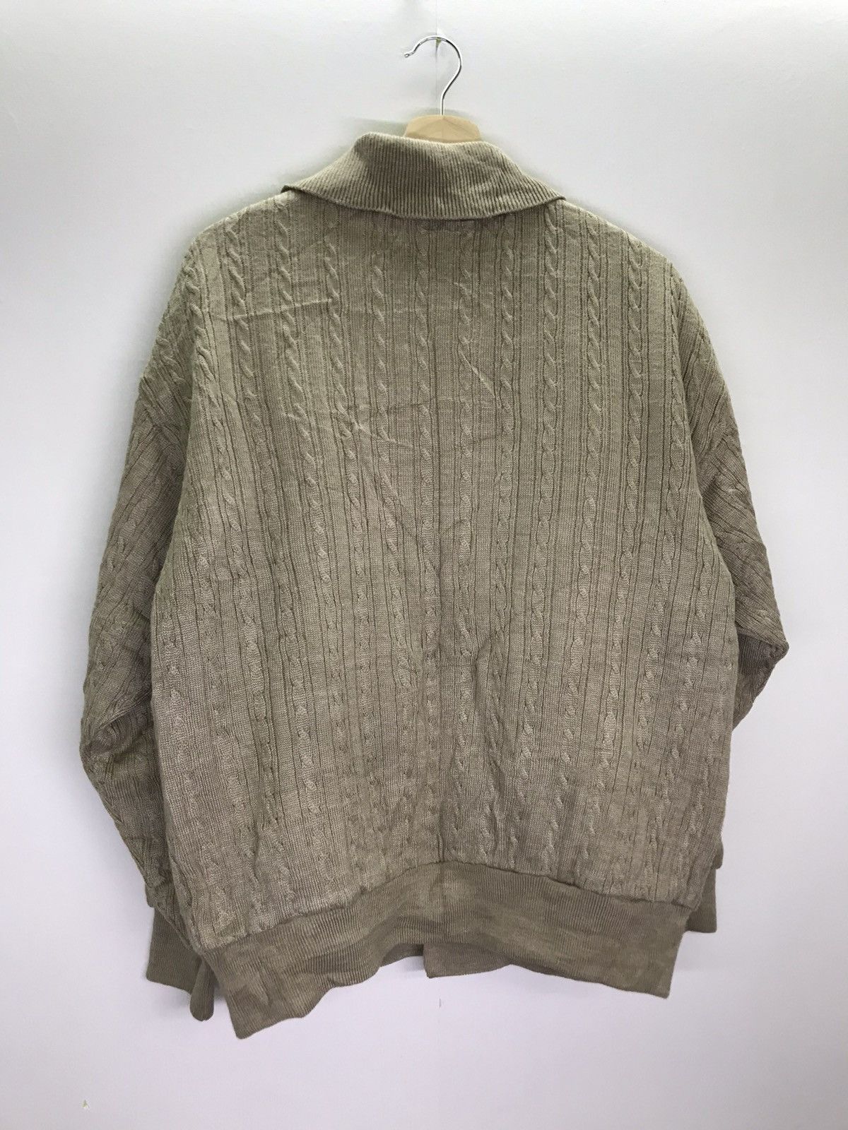 Japanese Brand Rare! Made in Japan Exclub Quilted Knit Cardigan Jacket Size US L / EU 52-54 / 3 - 3 Thumbnail