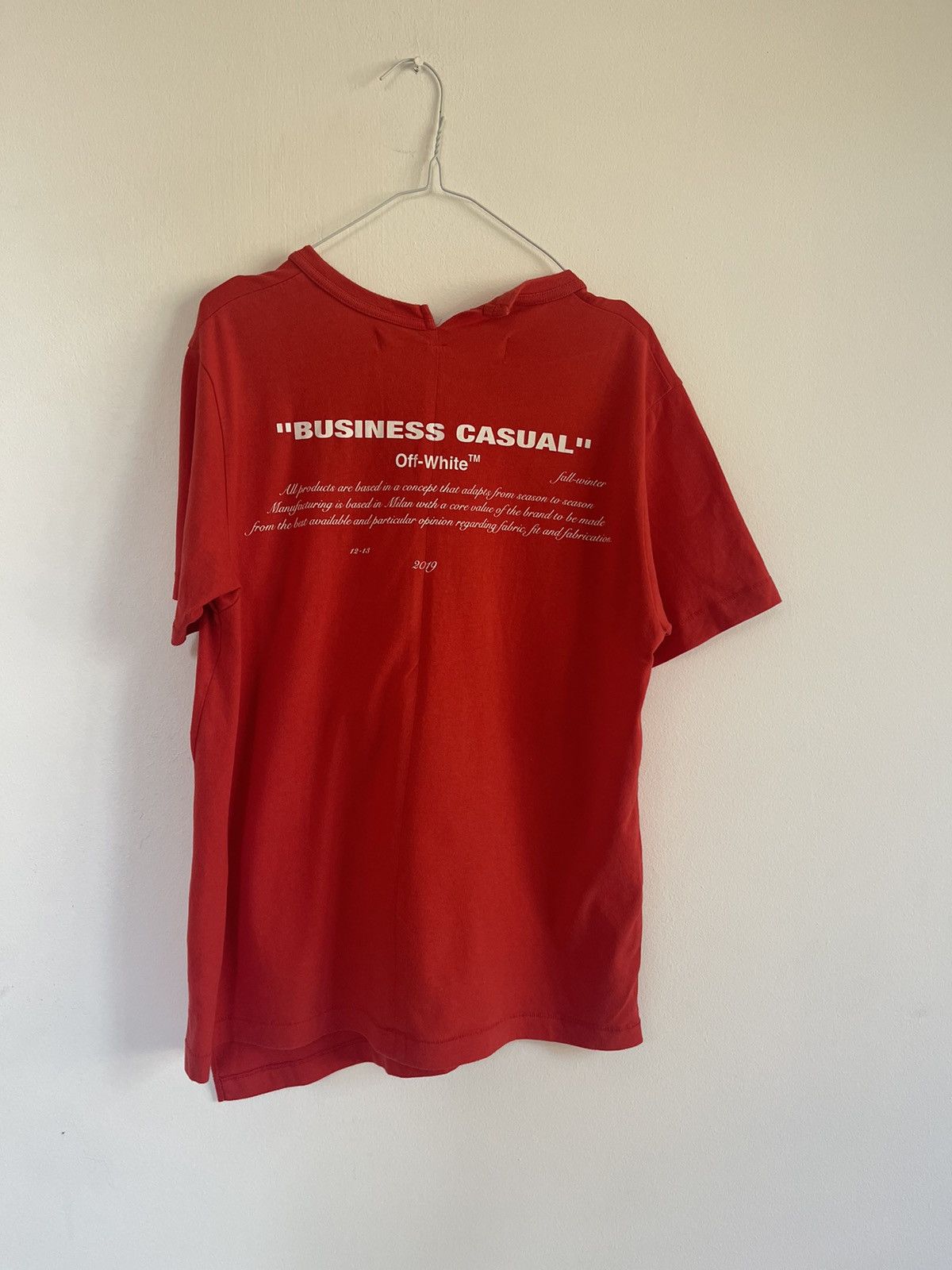 Off-White Off white Bernini cropped TEE Size US S / EU 44-46 / 1 - 2 Thumbnail