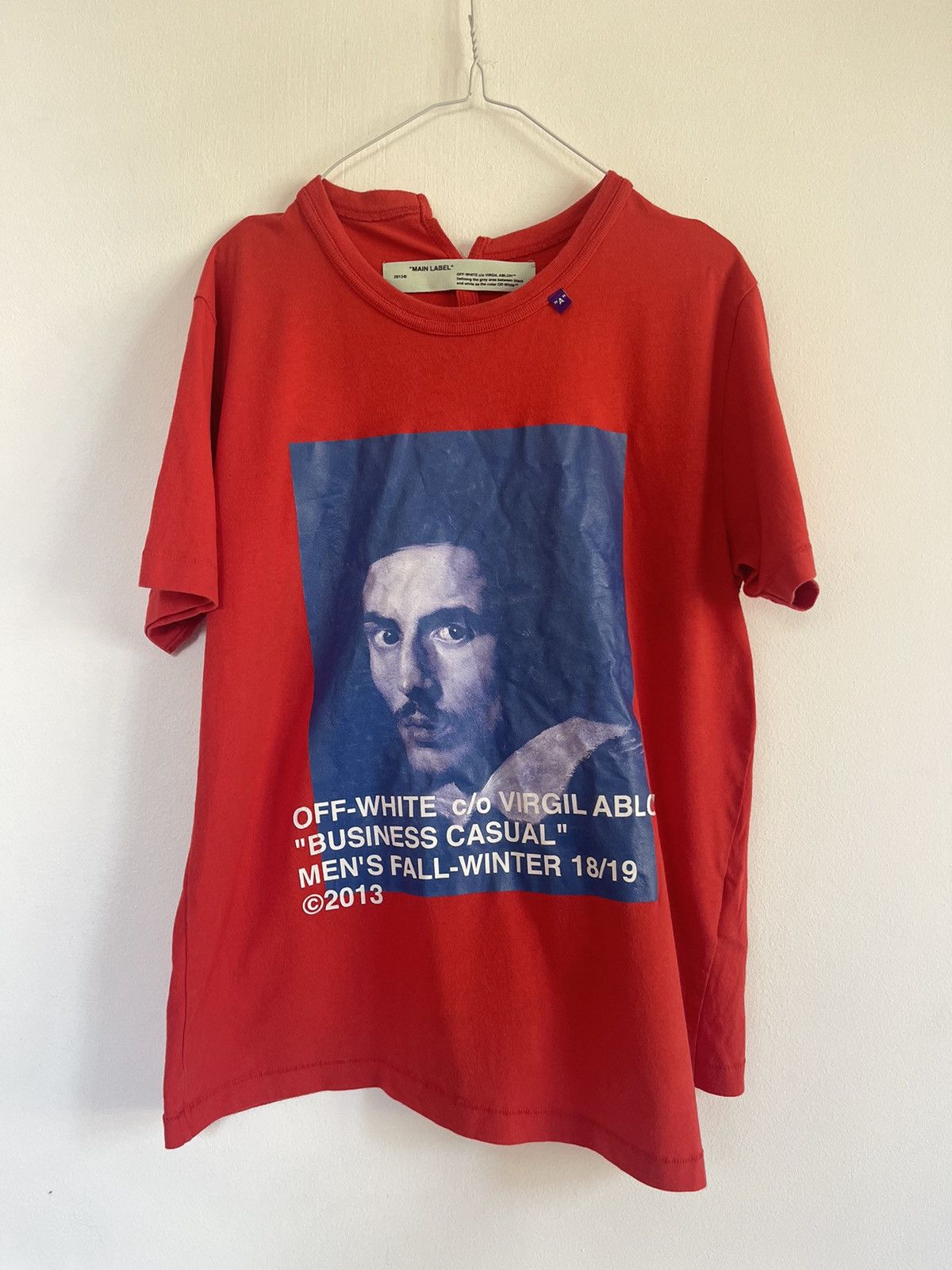 Off white Bernini cropped TEE