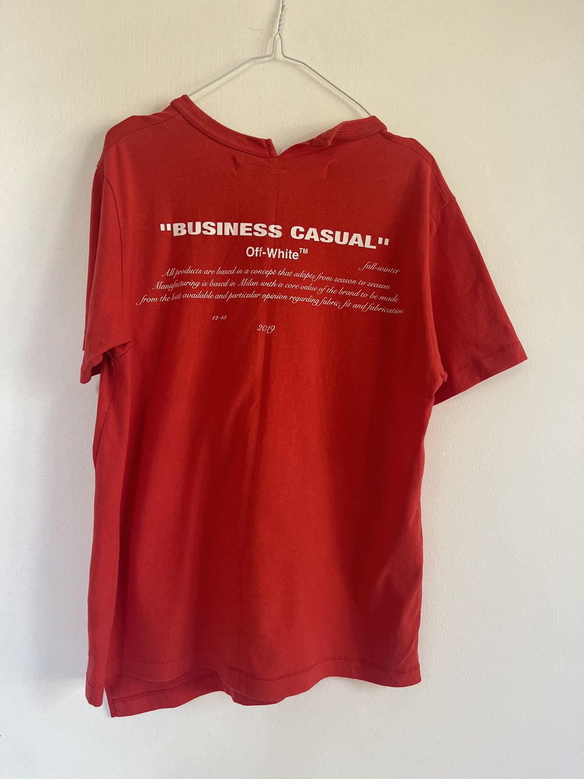 Off-White Off white Bernini cropped TEE Size US S / EU 44-46 / 1 - 6 Thumbnail