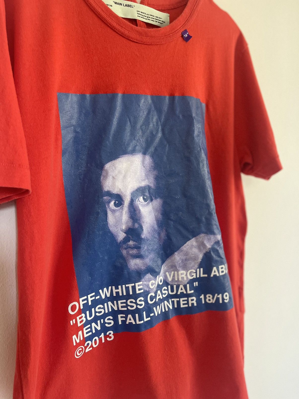 Off-White Off white Bernini cropped TEE Size US S / EU 44-46 / 1 - 9 Thumbnail