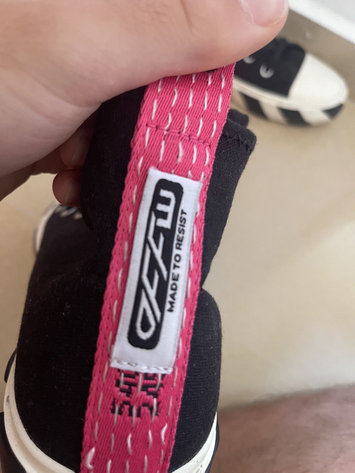 Off-White Off white Vulcanized mid top sneakers Size US 8.5 / EU 41-42 - 9 Thumbnail